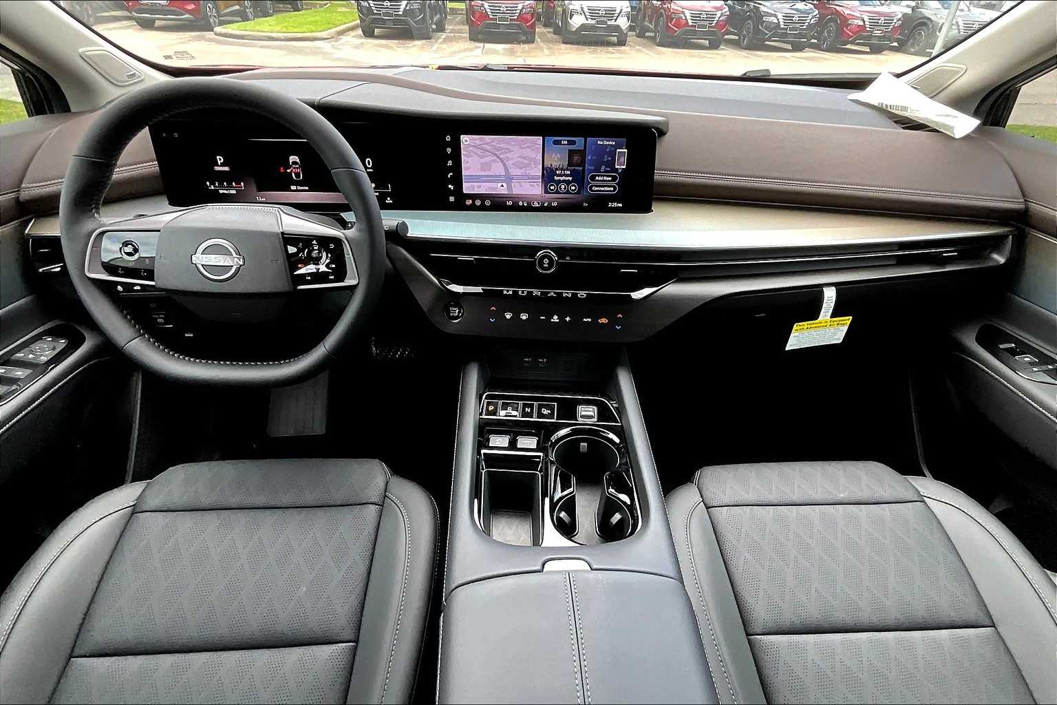 2025 Nissan Murano Platinum Scarlet Ember Tintcoat at Sterling McCall Nissan