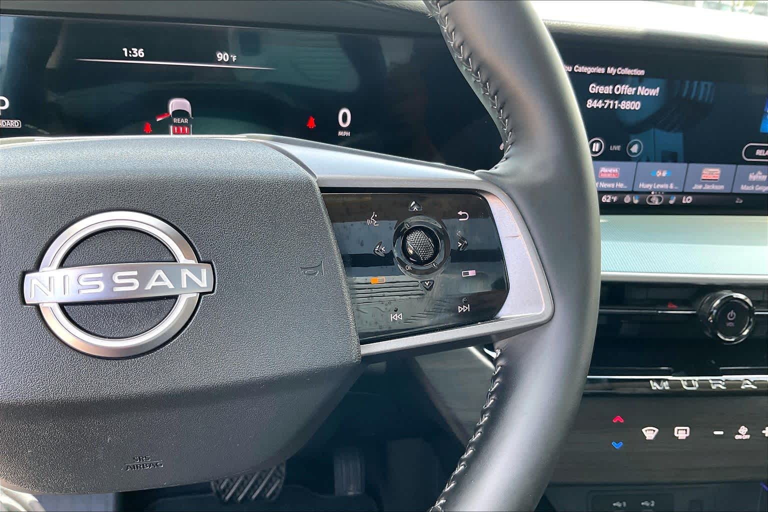 2025 Nissan Murano Platinum Brilliant Silver Metallic at Texan GMC Buick