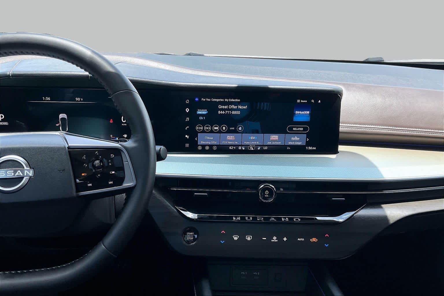 2025 Nissan Murano Platinum Brilliant Silver Metallic at Texan GMC Buick