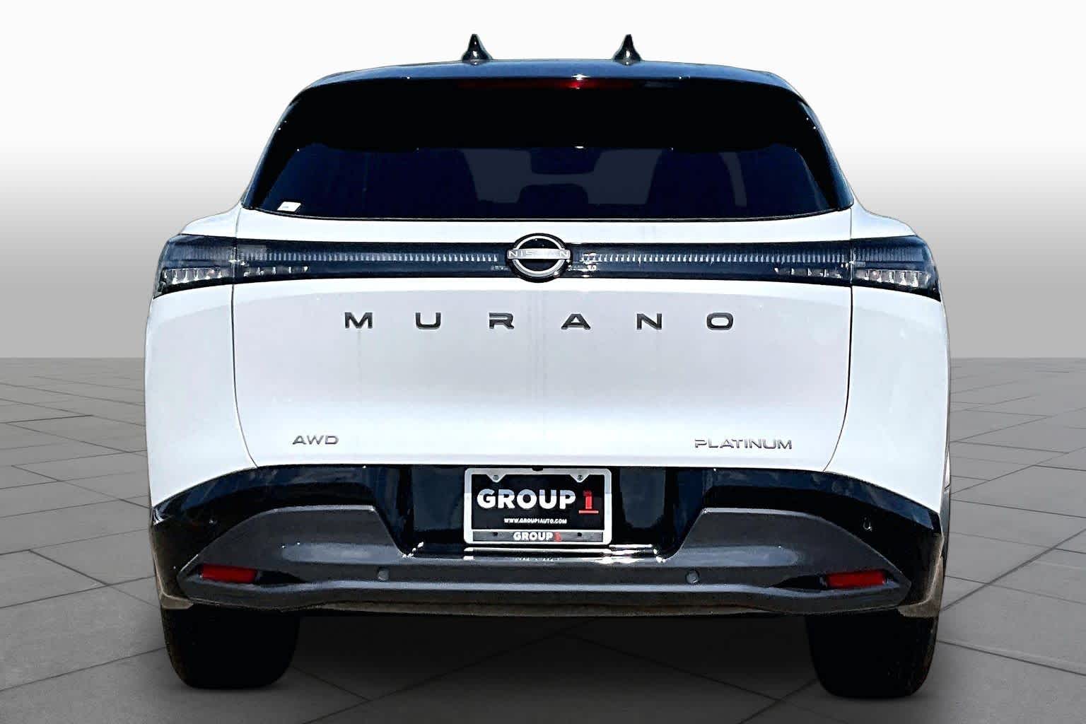 2026 Nissan Murano Platinum Everest White Pearl Tricoat/Super Black at Sterling McCall Nissan