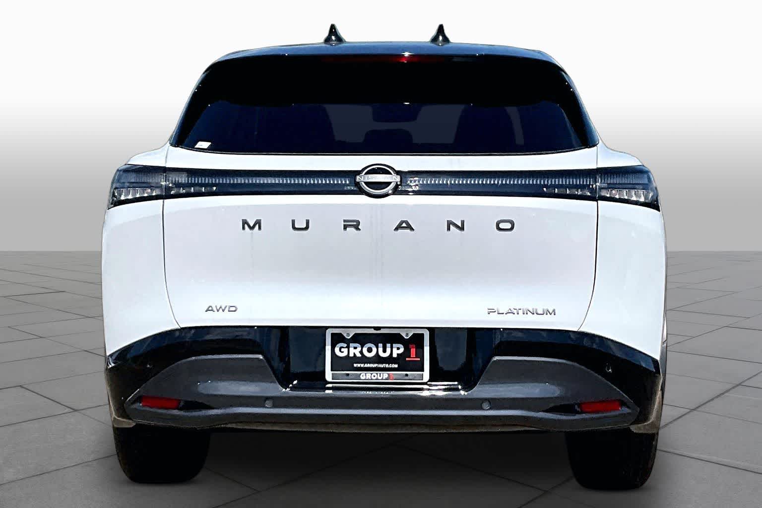 2026 Nissan Murano Platinum Everest White Pearl Tricoat/Super Black at Sterling McCall Nissan