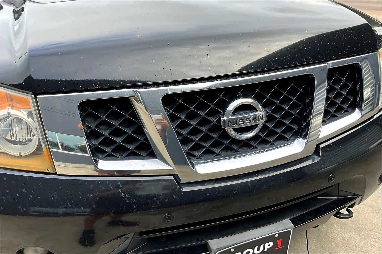 2014 Nissan Armada Platinum Galaxy Black at Sterling McCall Nissan