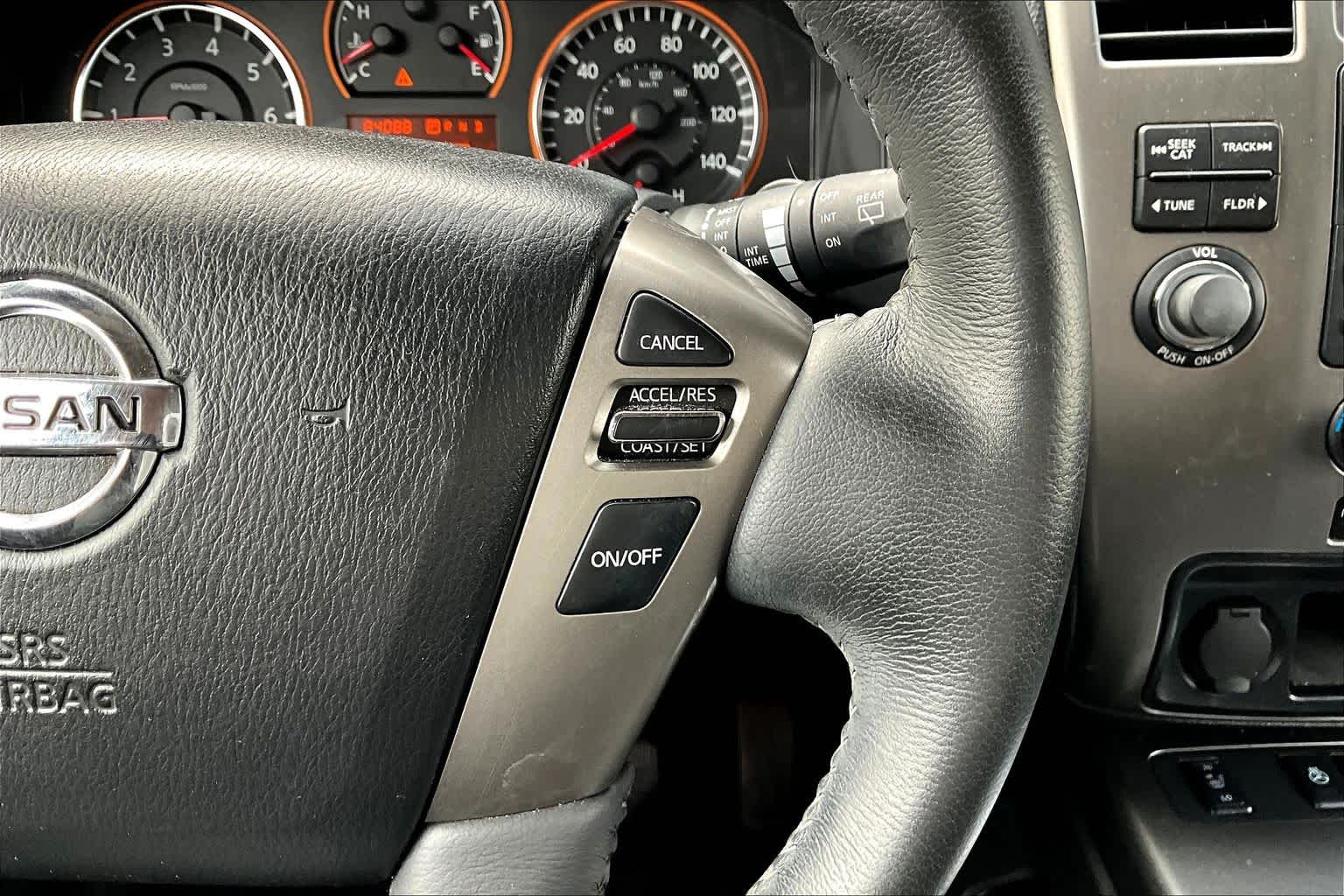 2014 Nissan Armada Platinum Galaxy Black at Sterling McCall Nissan