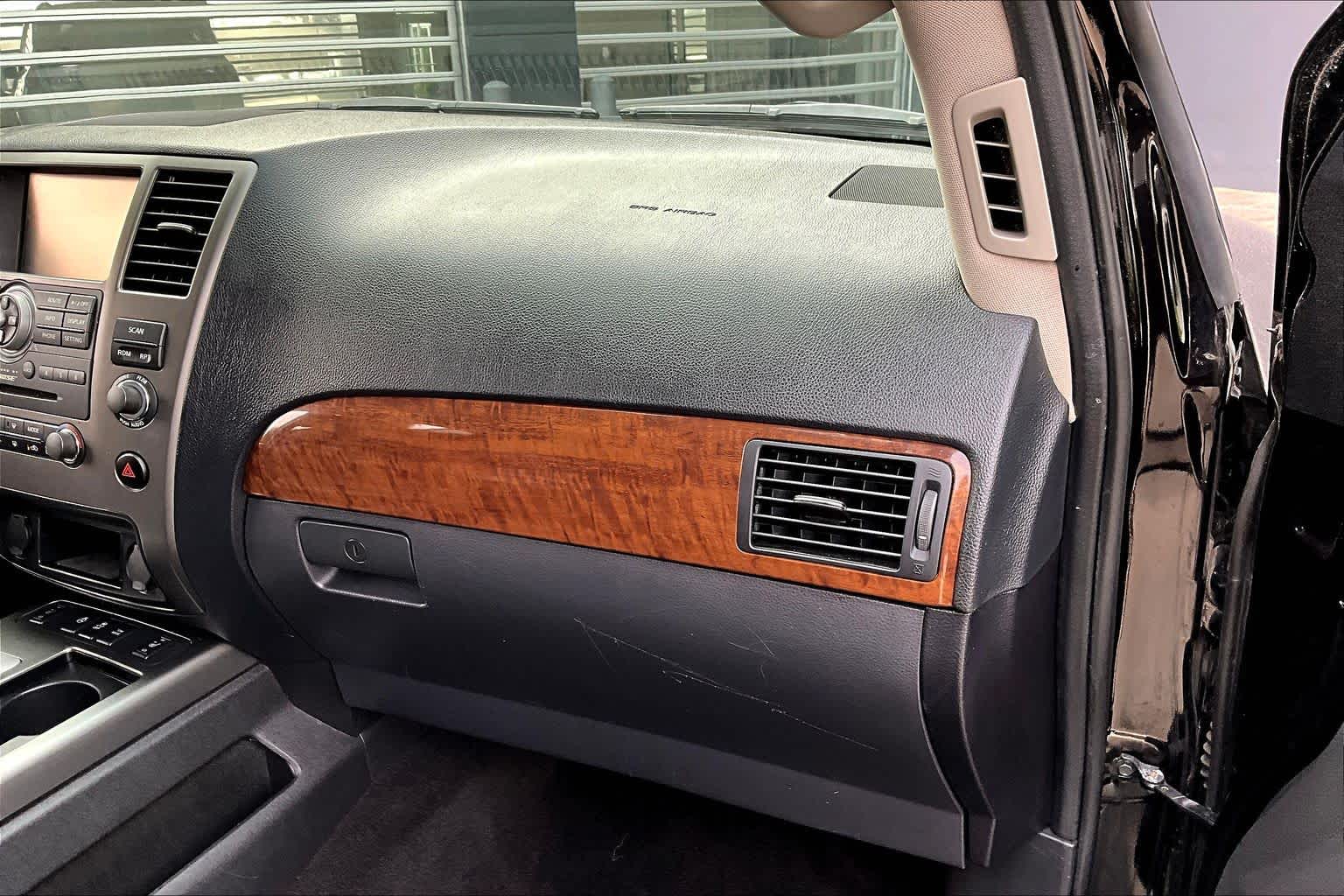 2014 Nissan Armada Platinum Galaxy Black at Sterling McCall Nissan