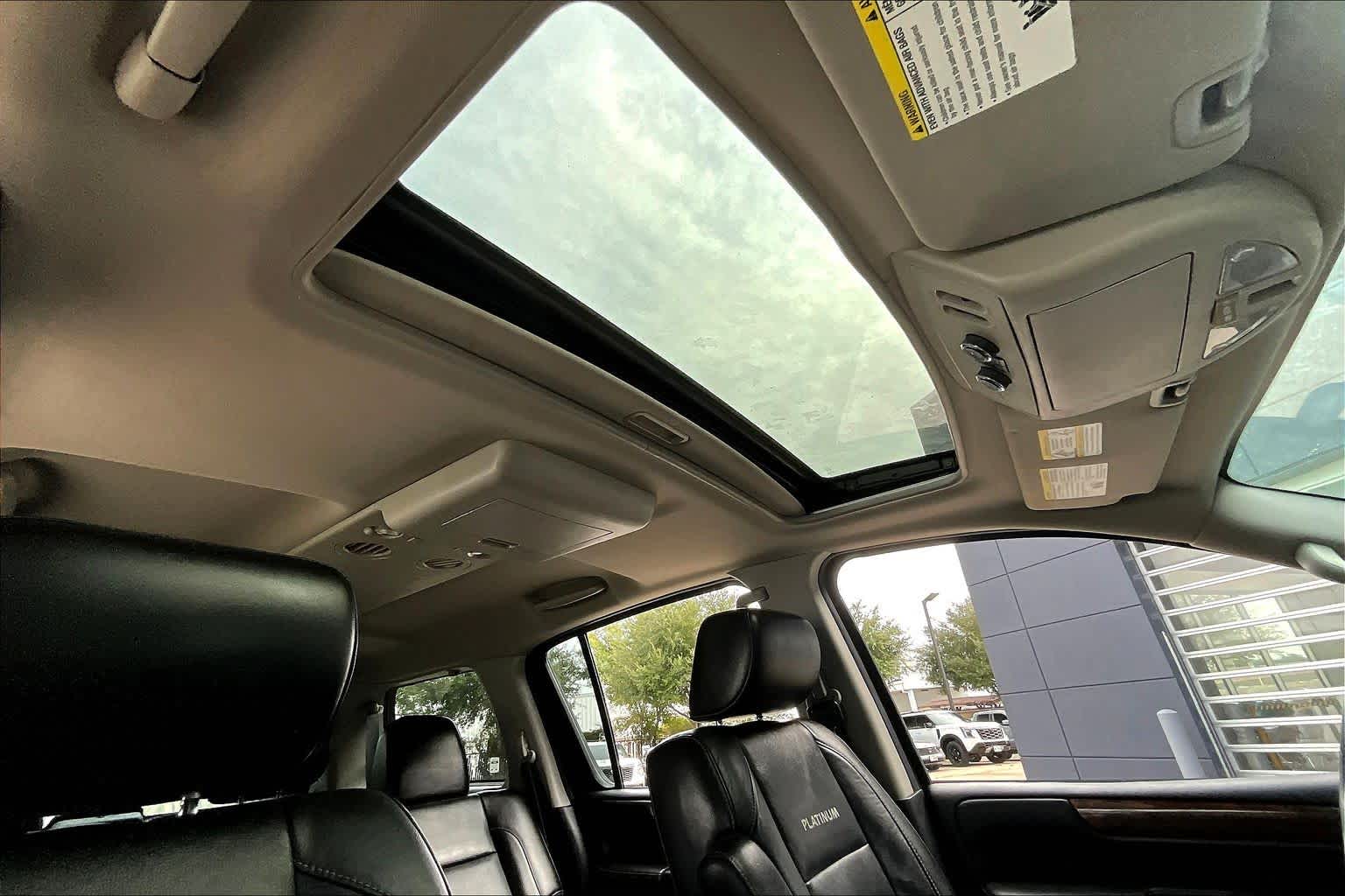 2014 Nissan Armada Platinum Galaxy Black at Sterling McCall Nissan