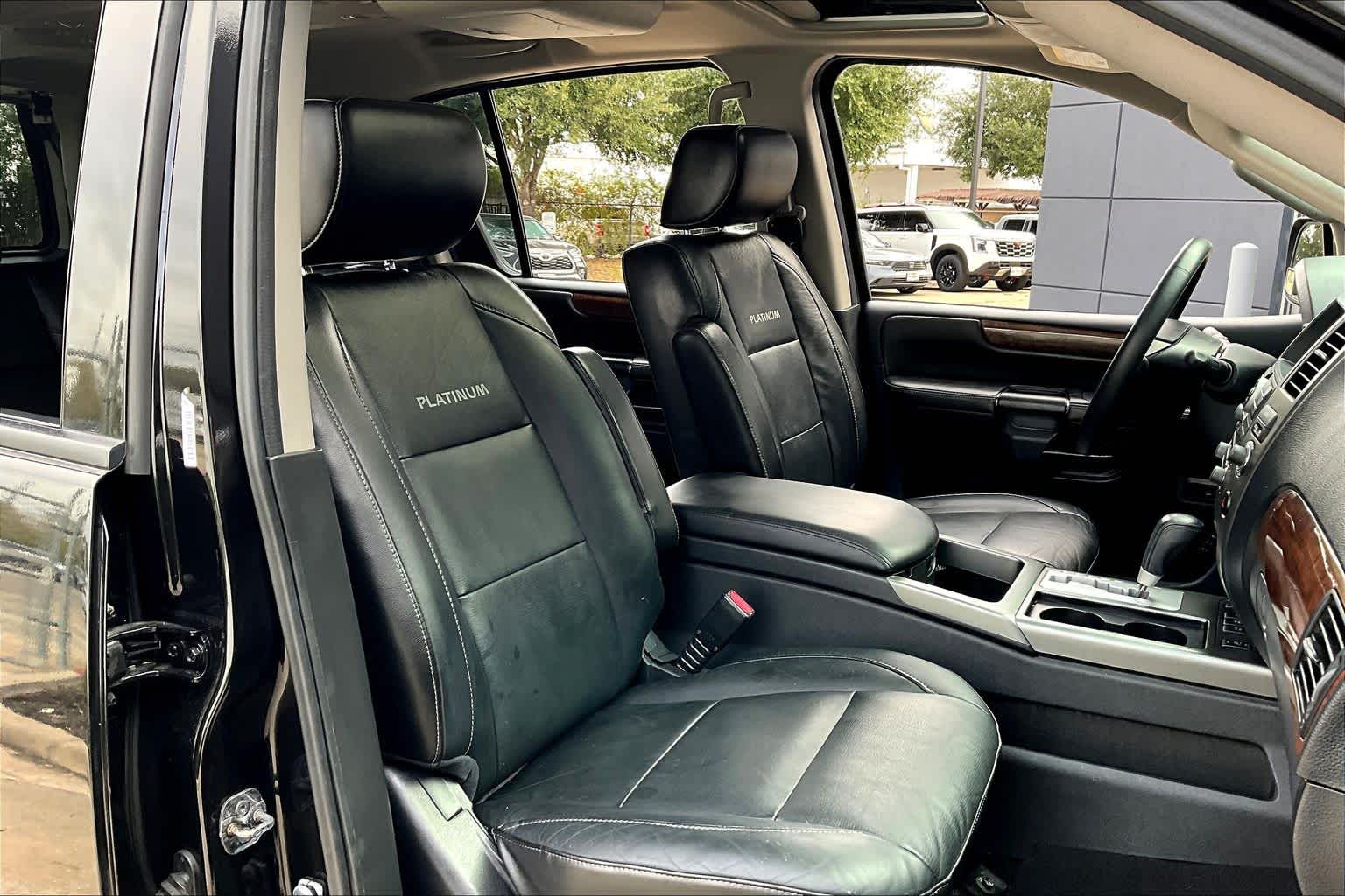 2014 Nissan Armada Platinum Galaxy Black at Sterling McCall Nissan