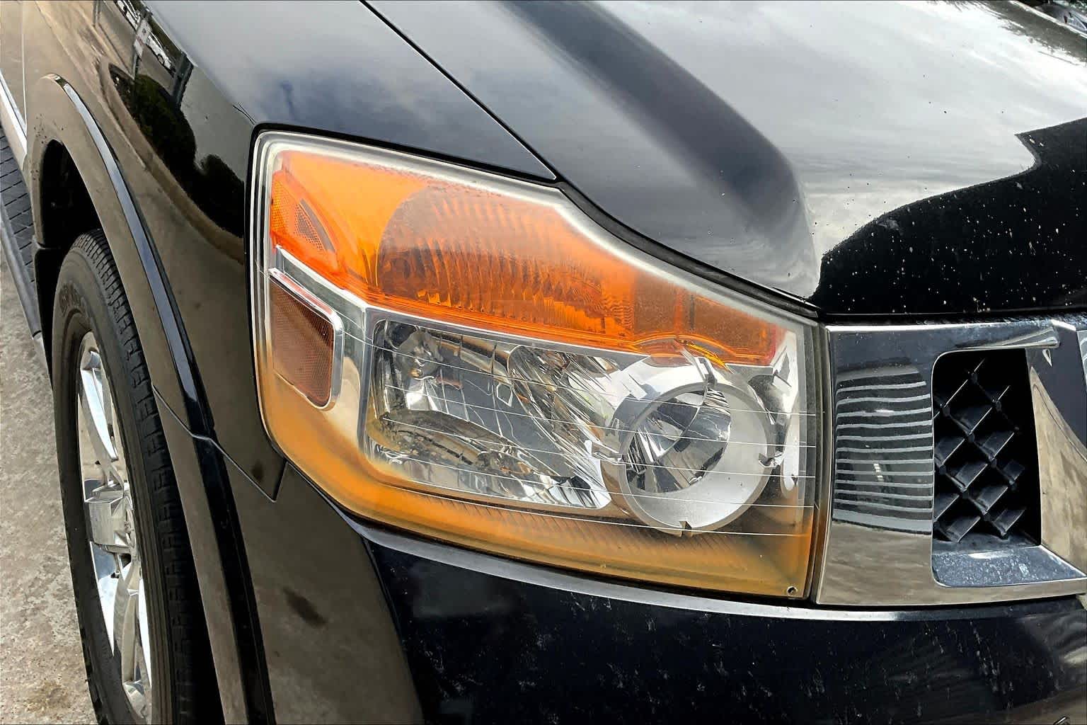 2014 Nissan Armada Platinum Galaxy Black at Sterling McCall Nissan