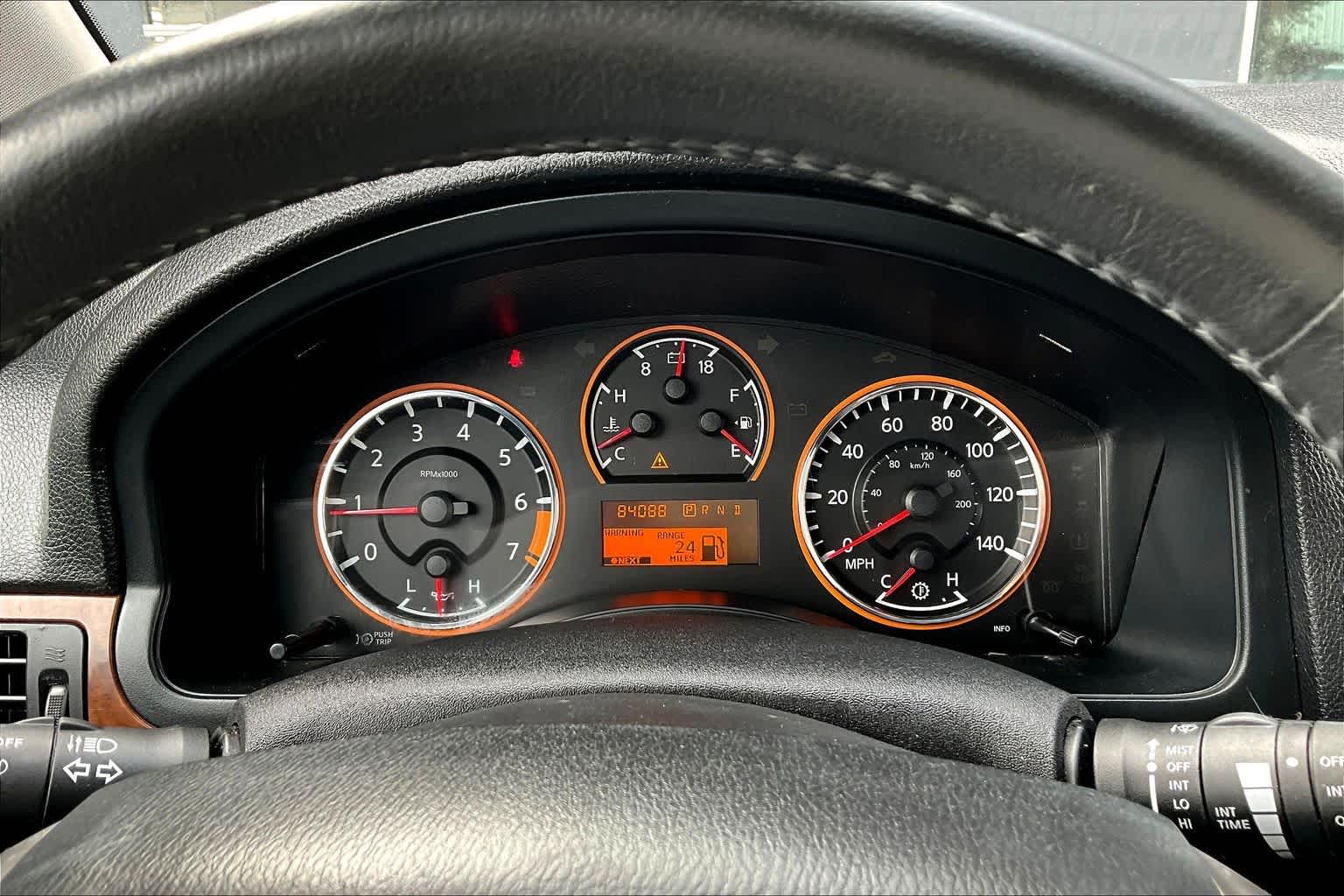 2014 Nissan Armada Platinum Galaxy Black at Sterling McCall Nissan