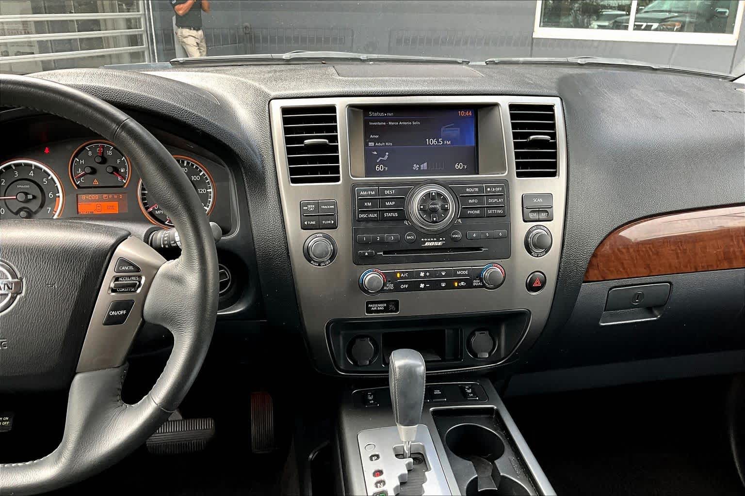 2014 Nissan Armada Platinum Galaxy Black at Sterling McCall Nissan