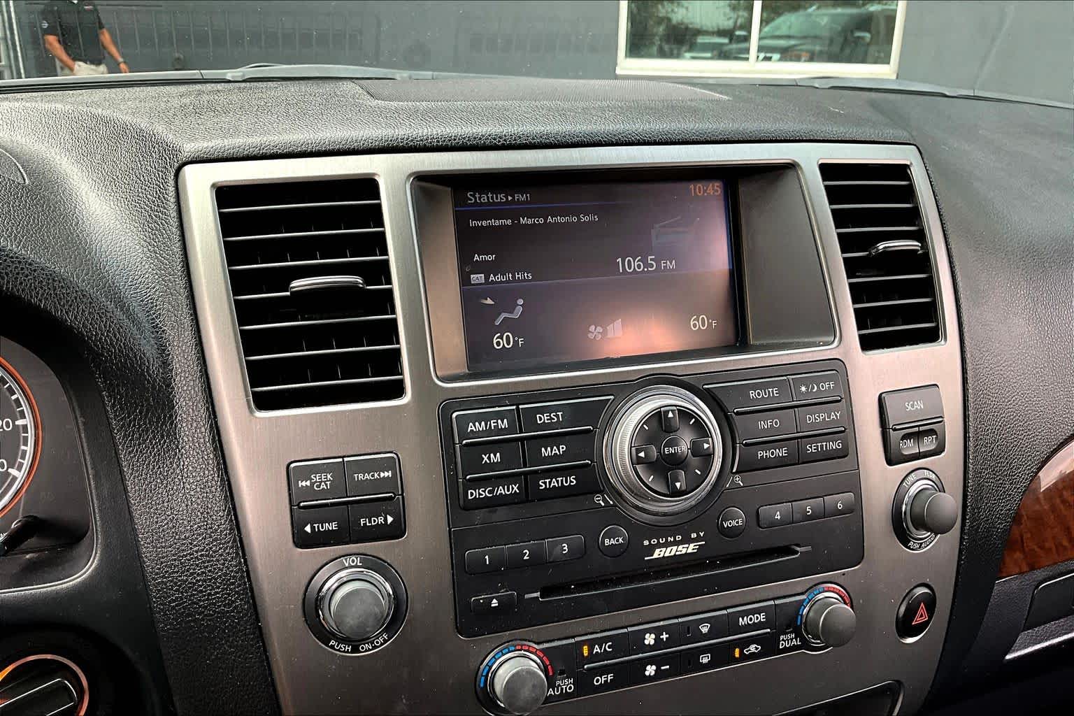 2014 Nissan Armada Platinum Galaxy Black at Sterling McCall Nissan