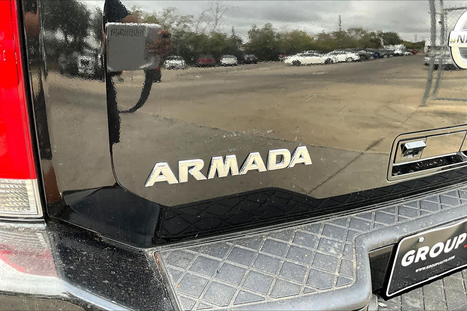 2014 Nissan Armada Platinum Galaxy Black at Sterling McCall Nissan