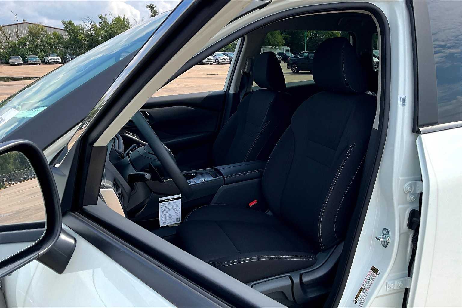 2026 Nissan Rogue S Glacier White at Lone Star Chevrolet