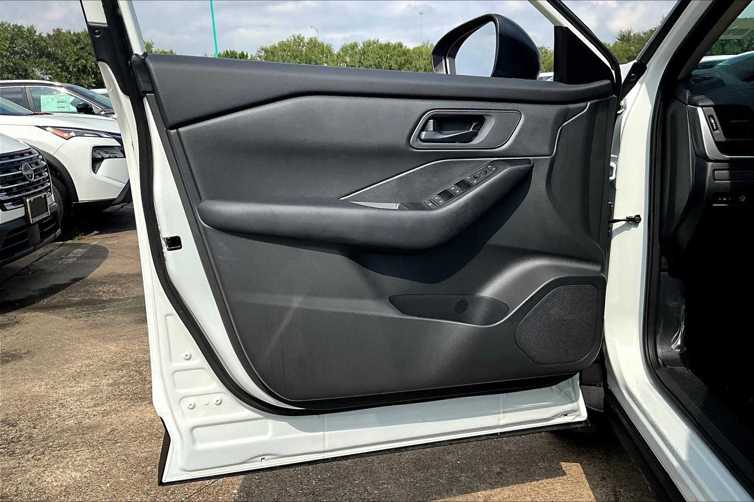 2026 Nissan Rogue S Glacier White at Lone Star Chevrolet