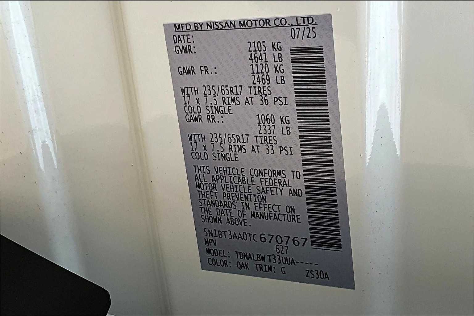 2026 Nissan Rogue S Glacier White at Lone Star Chevrolet