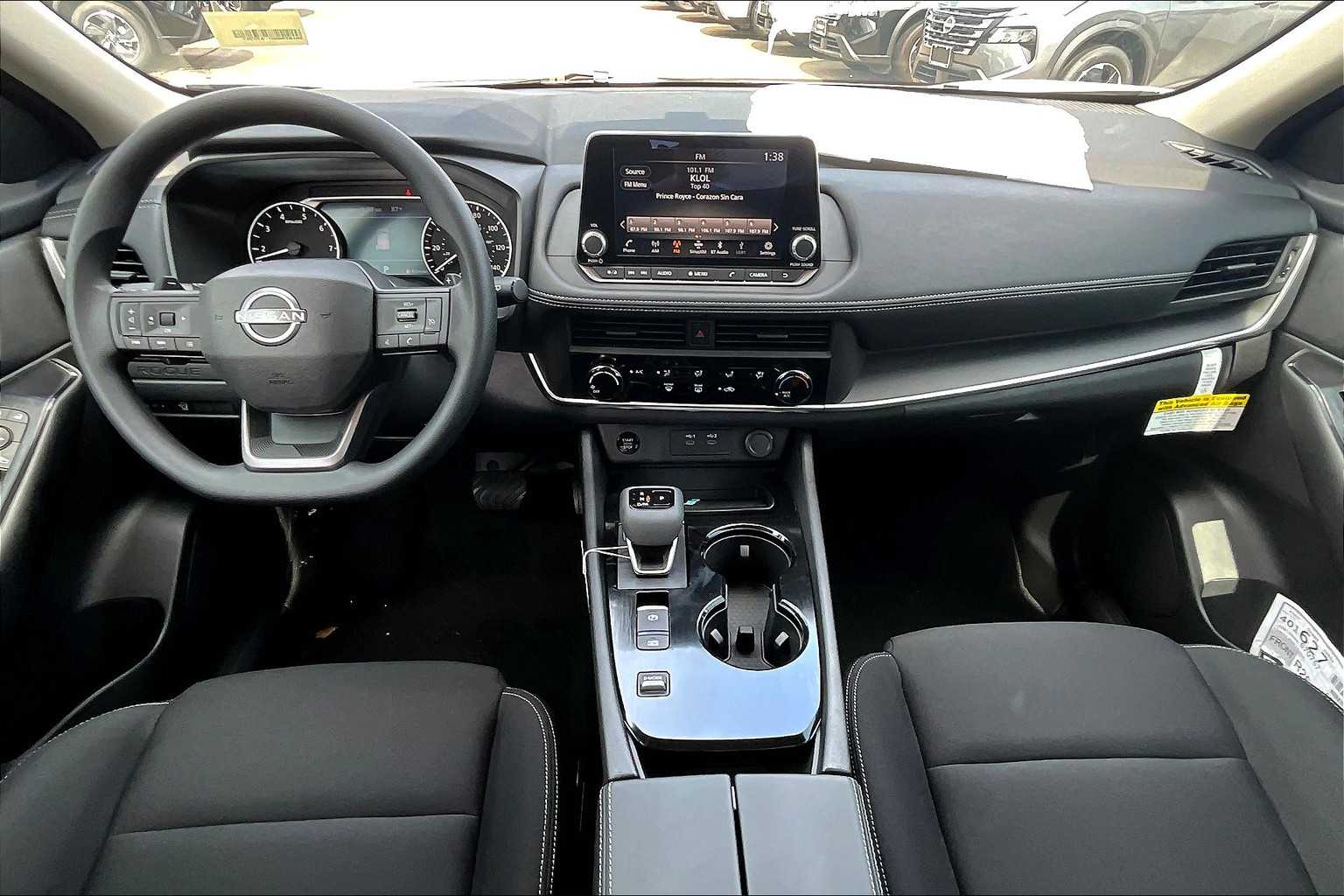 2026 Nissan Rogue S Glacier White at Lone Star Chevrolet