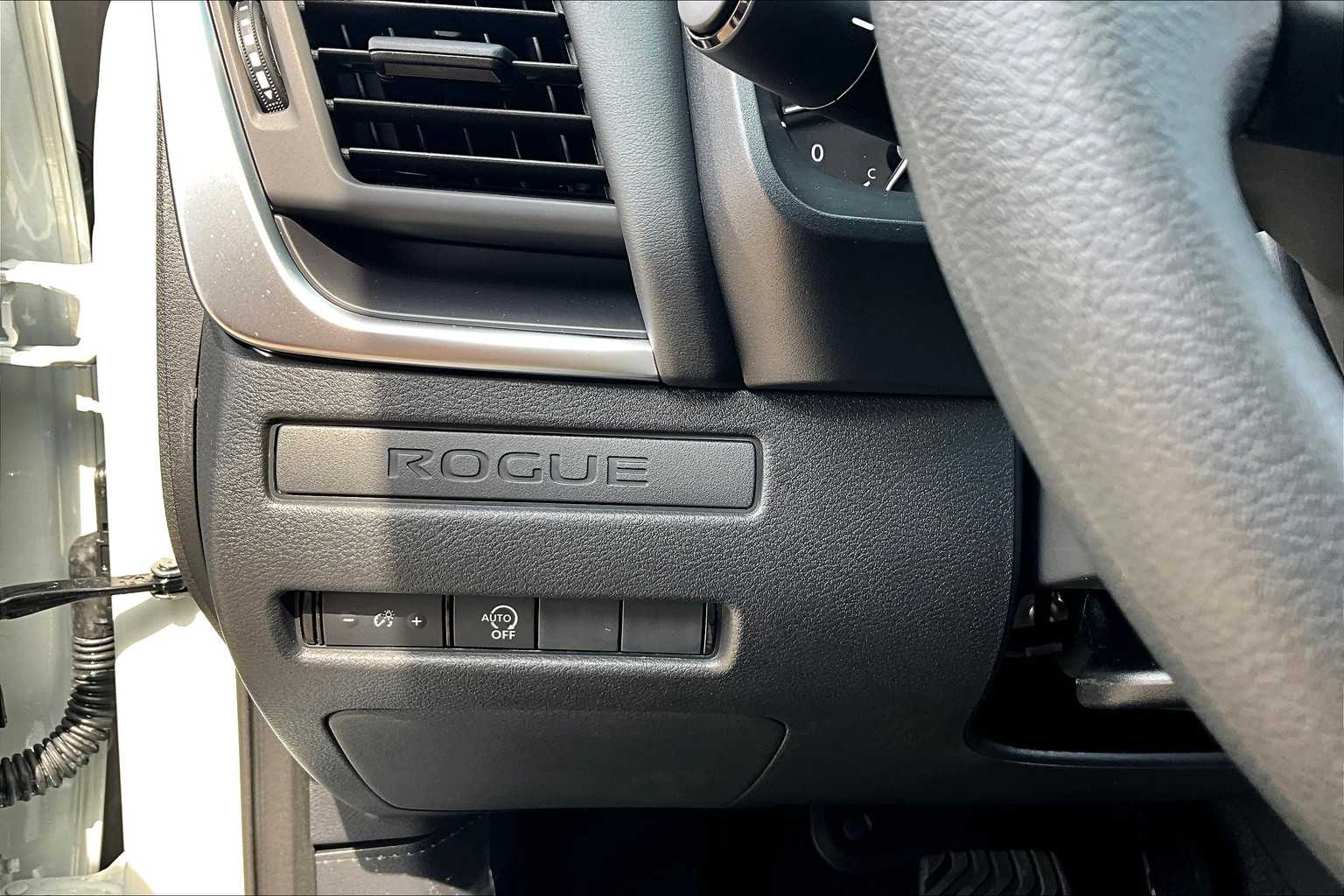 2026 Nissan Rogue S Glacier White at Lone Star Chevrolet