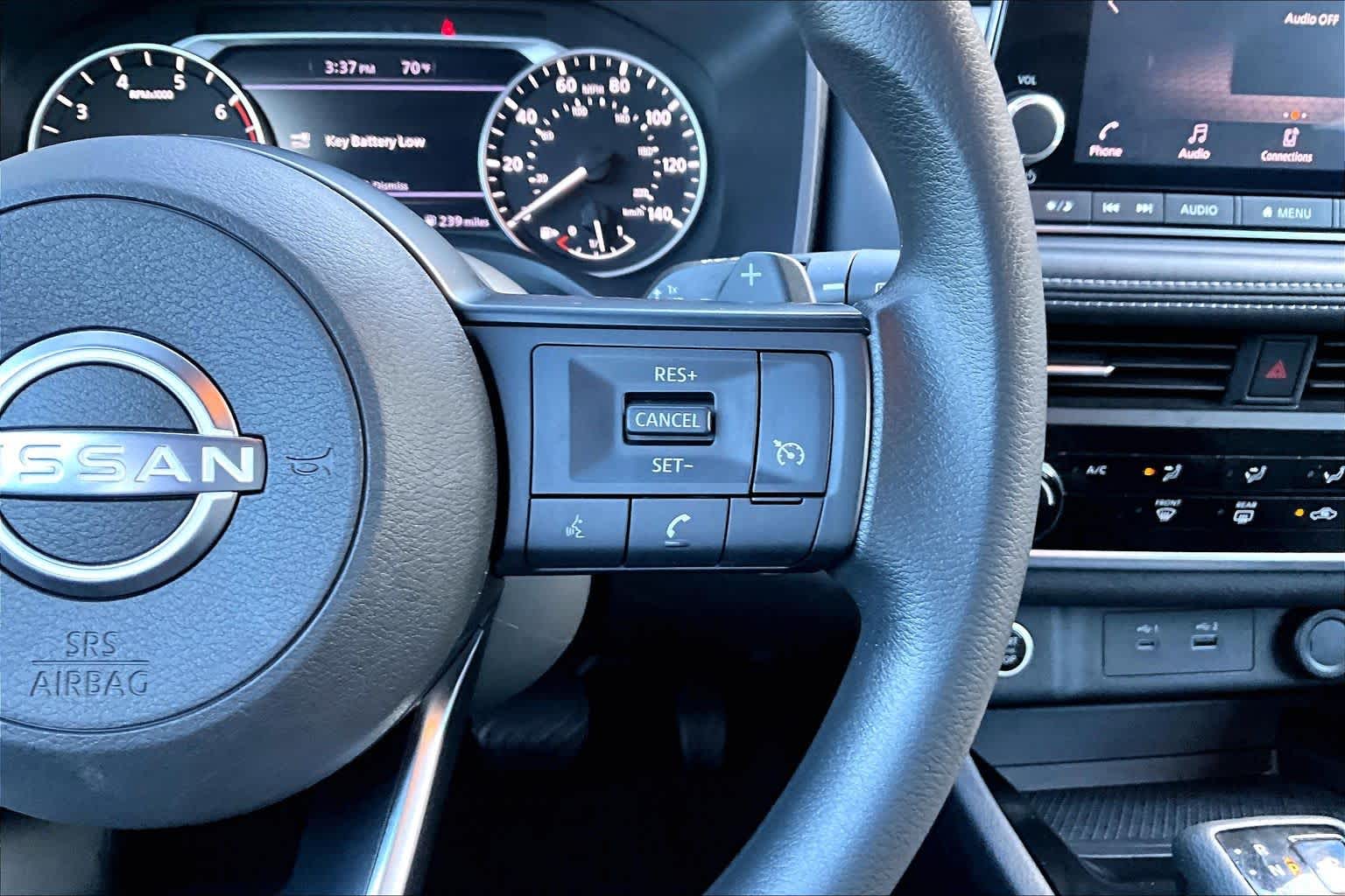 2022 Nissan Rogue S Gun Metallic at Sterling McCall Nissan