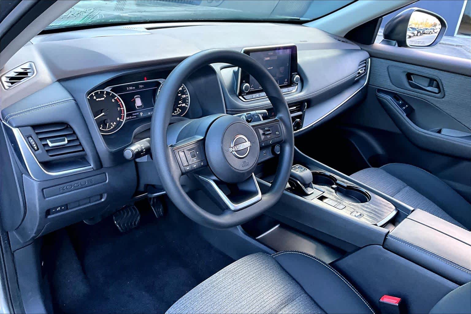 2022 Nissan Rogue S Gun Metallic at Sterling McCall Nissan