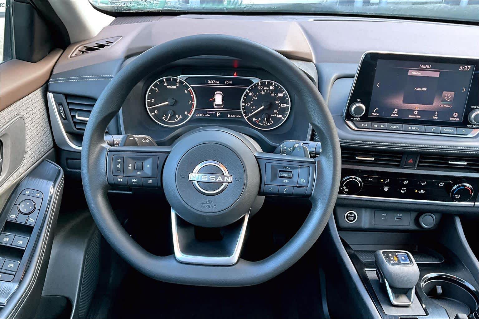 2022 Nissan Rogue S Gun Metallic at Sterling McCall Nissan