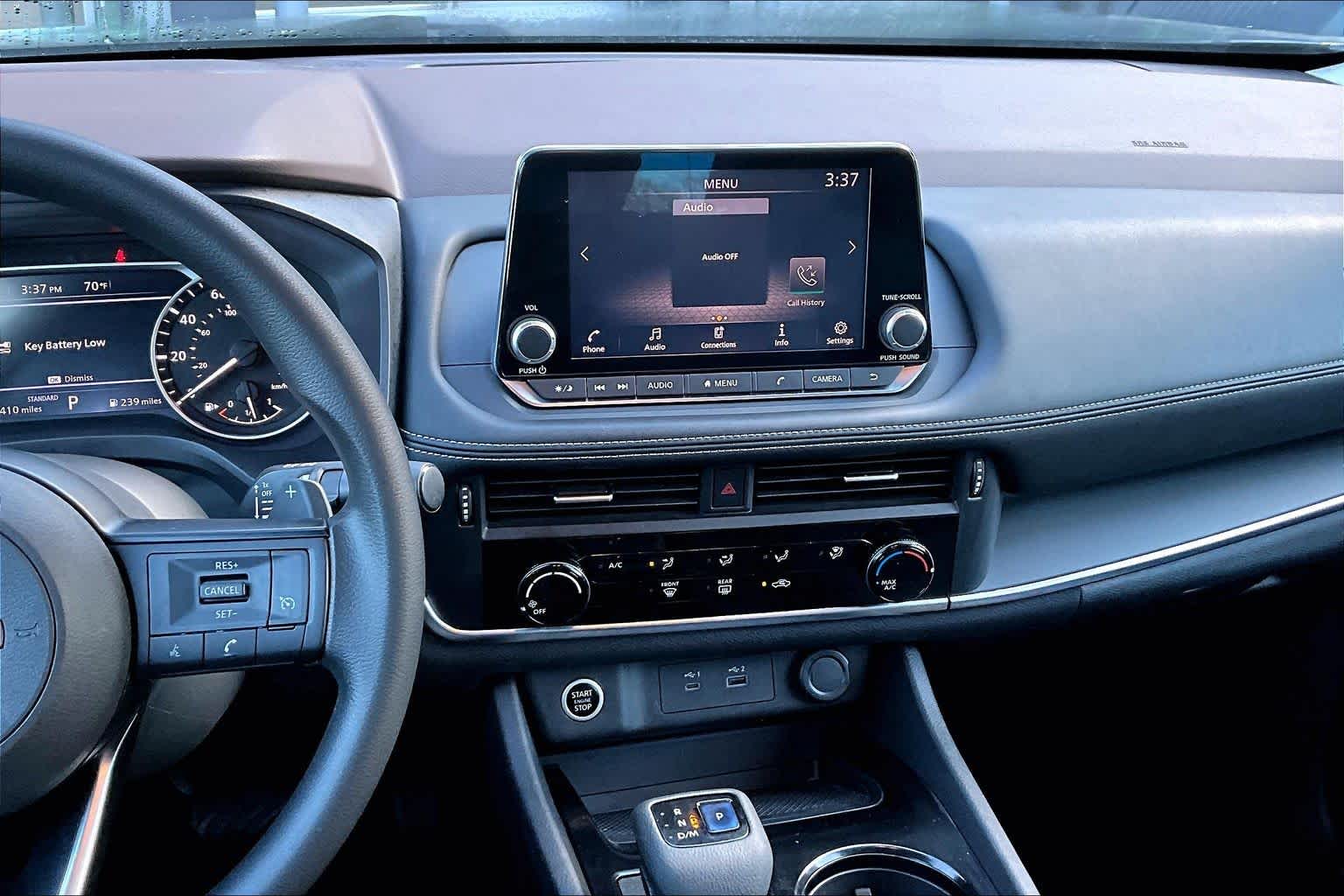 2022 Nissan Rogue S Gun Metallic at Sterling McCall Nissan