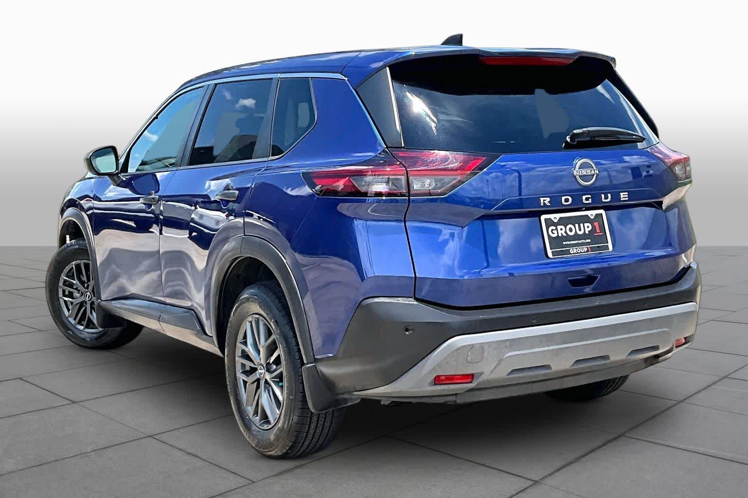 2022 Nissan Rogue S Caspian Blue Metallic at Beck & Masten Kia