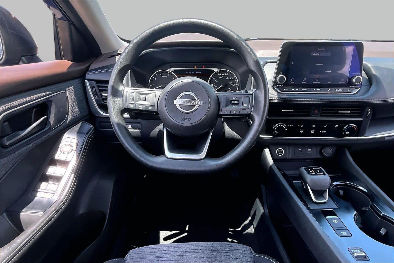 2022 Nissan Rogue S Caspian Blue Metallic at Beck & Masten Kia