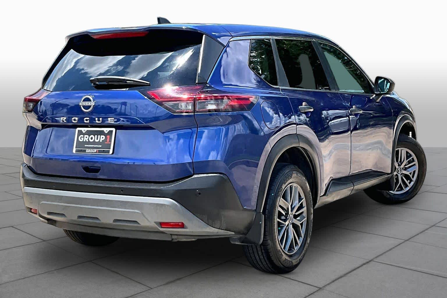 2022 Nissan Rogue S Caspian Blue Metallic at Beck & Masten Kia