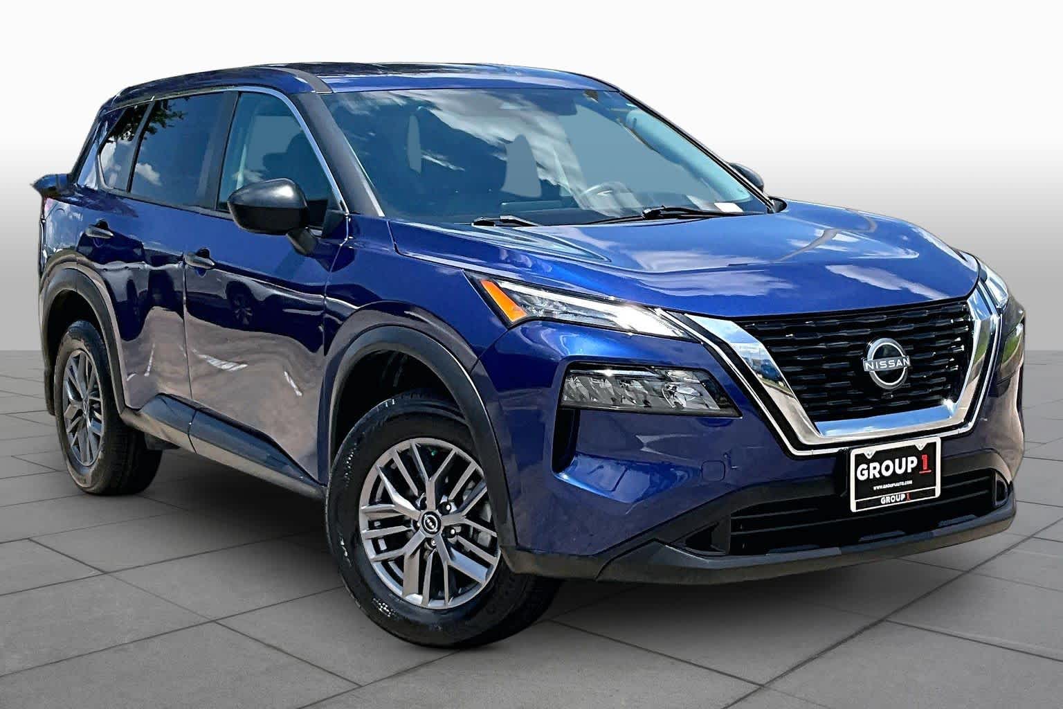 2022 Nissan Rogue S Caspian Blue Metallic at Beck & Masten Kia
