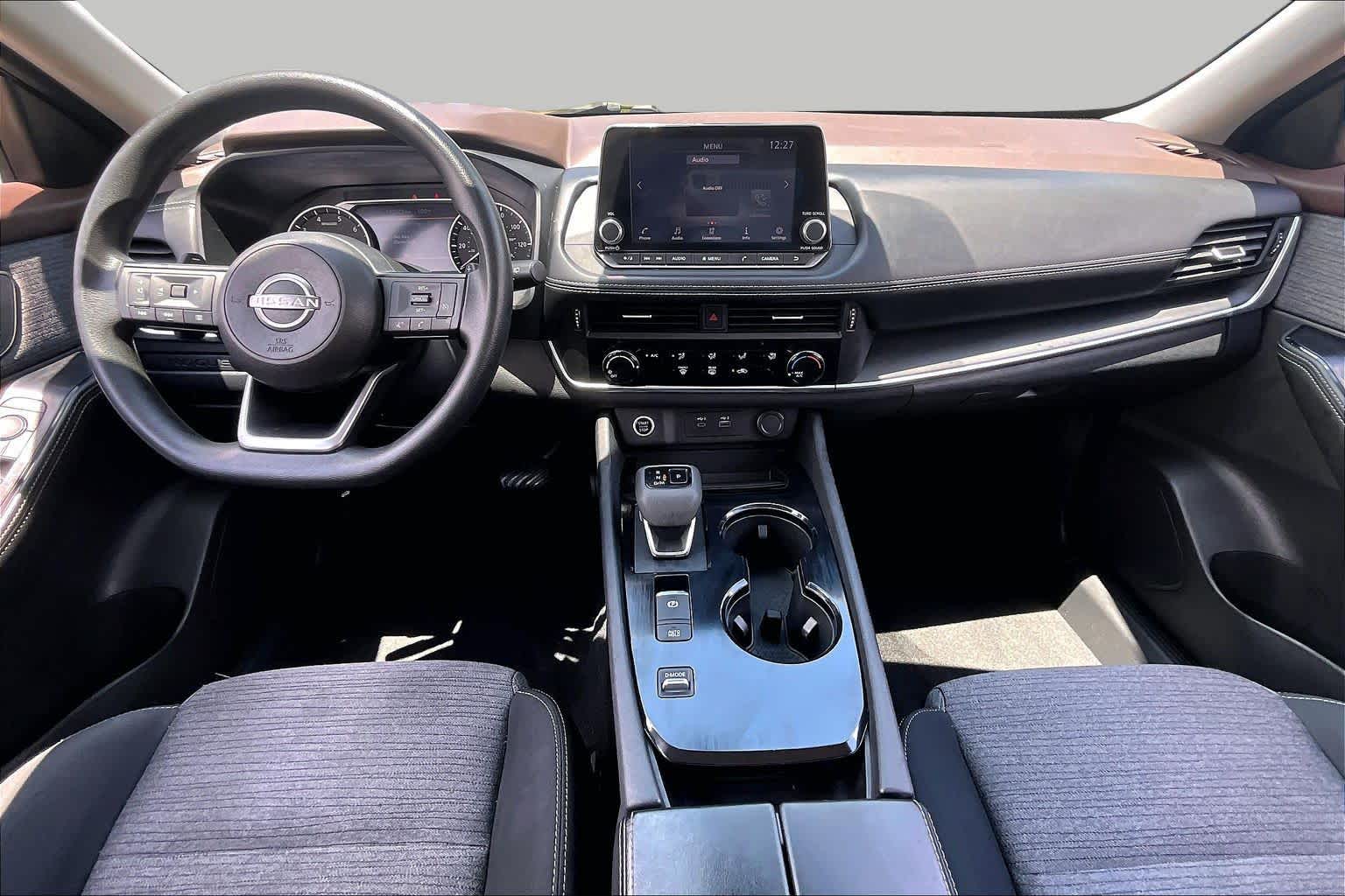 2022 Nissan Rogue S Caspian Blue Metallic at Beck & Masten Kia