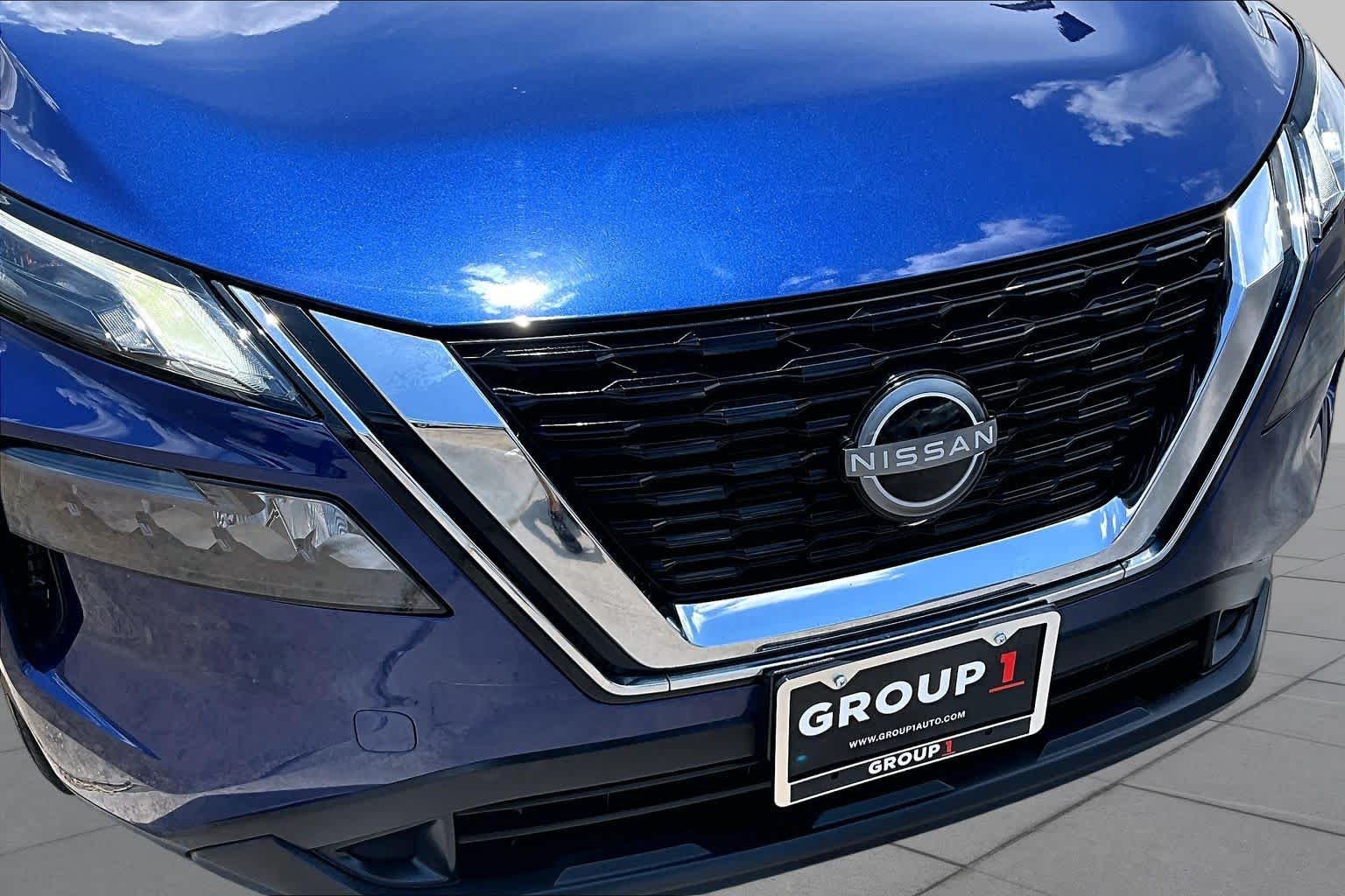 2022 Nissan Rogue S Caspian Blue Metallic at Beck & Masten Kia