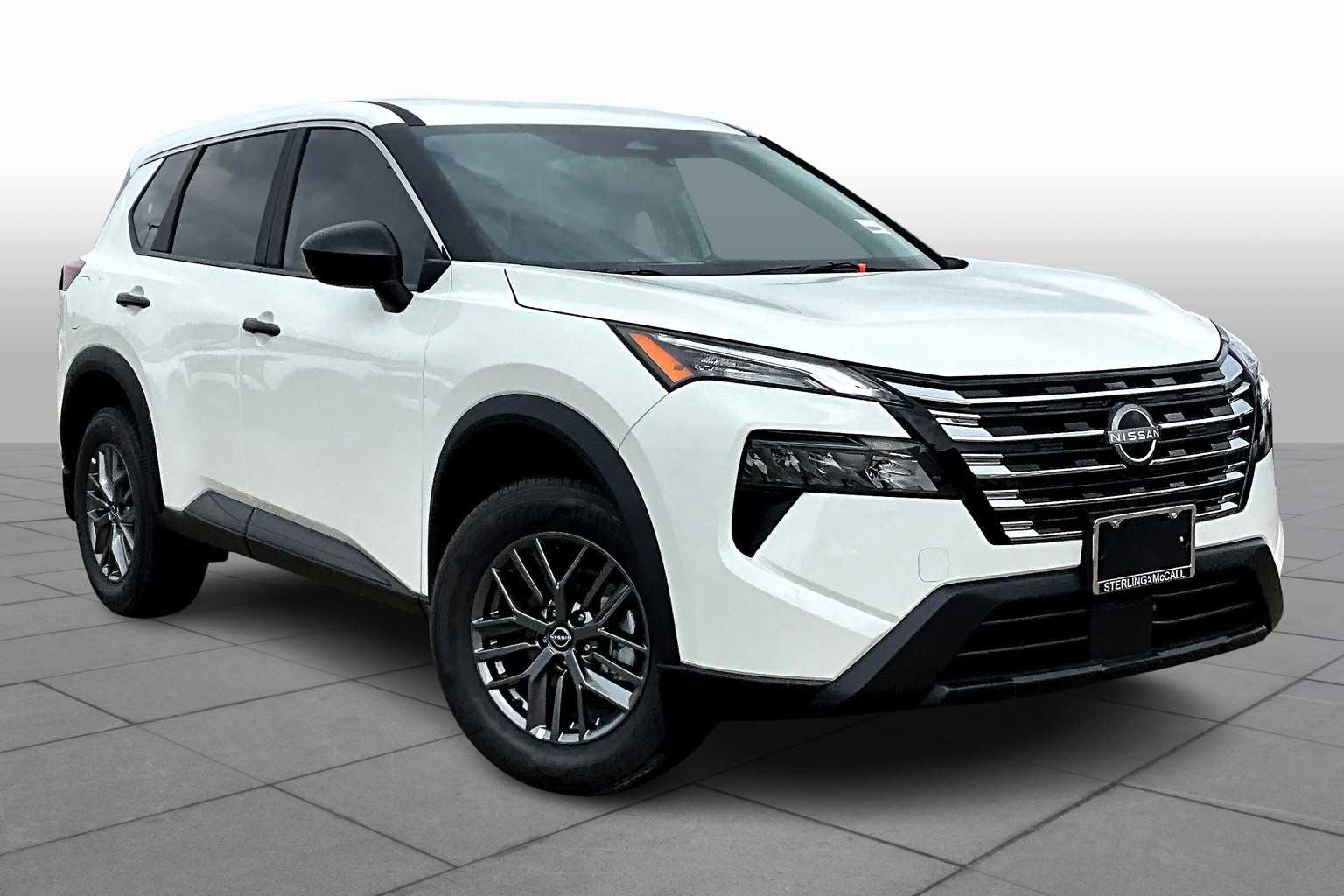 2026 Nissan Rogue S Glacier White at Robbins Nissan