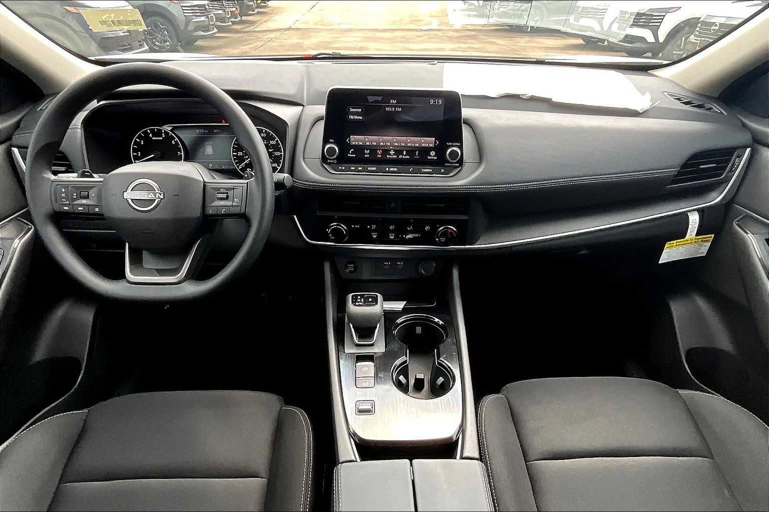 2026 Nissan Rogue S Glacier White at Robbins Nissan