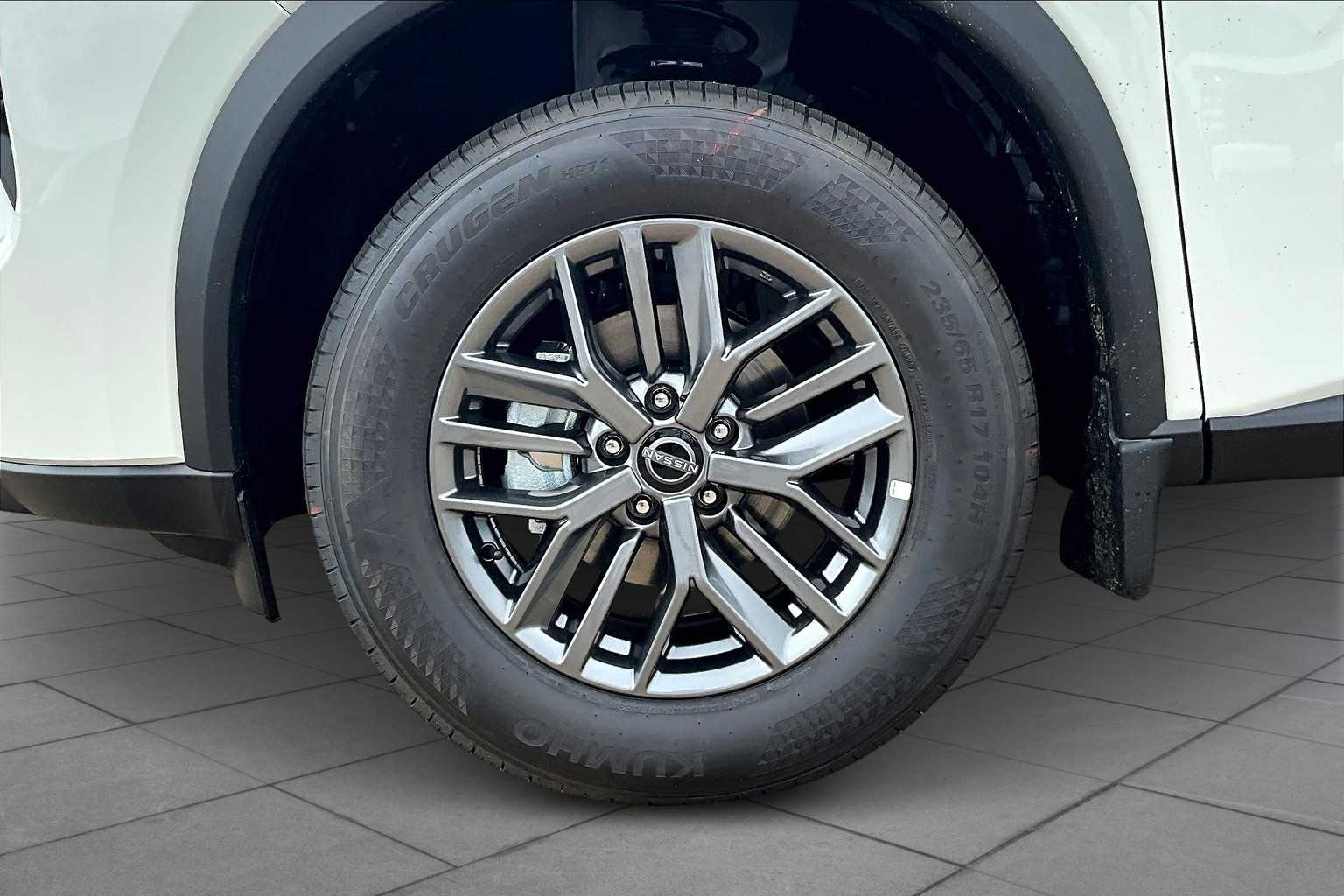 2026 Nissan Rogue S Glacier White at Robbins Nissan