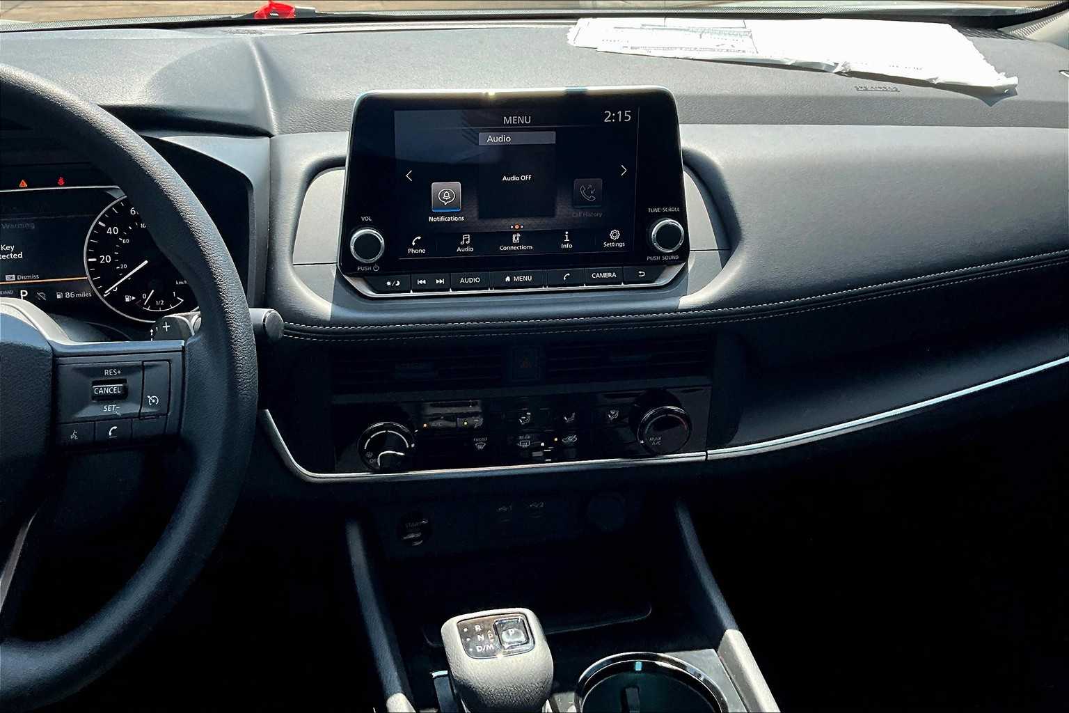 2026 Nissan Rogue S Glacier White at Robbins Nissan