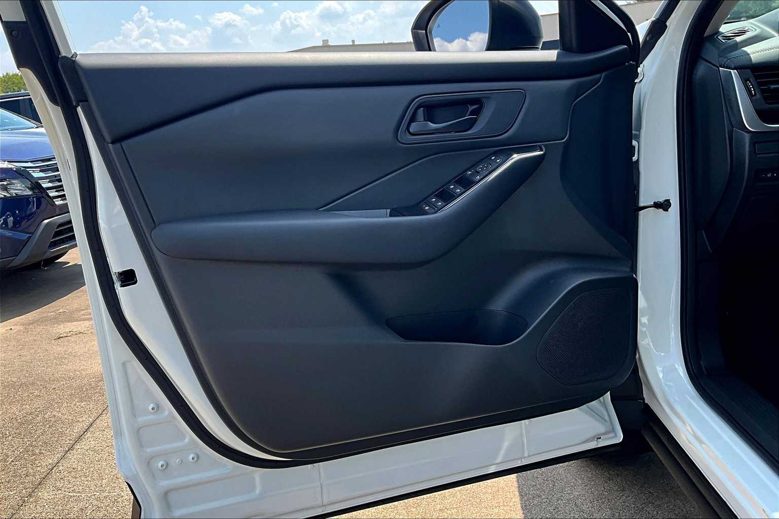 2026 Nissan Rogue S Glacier White at Robbins Nissan