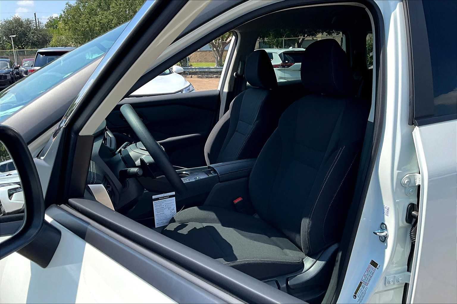 2026 Nissan Rogue S Glacier White at Robbins Nissan