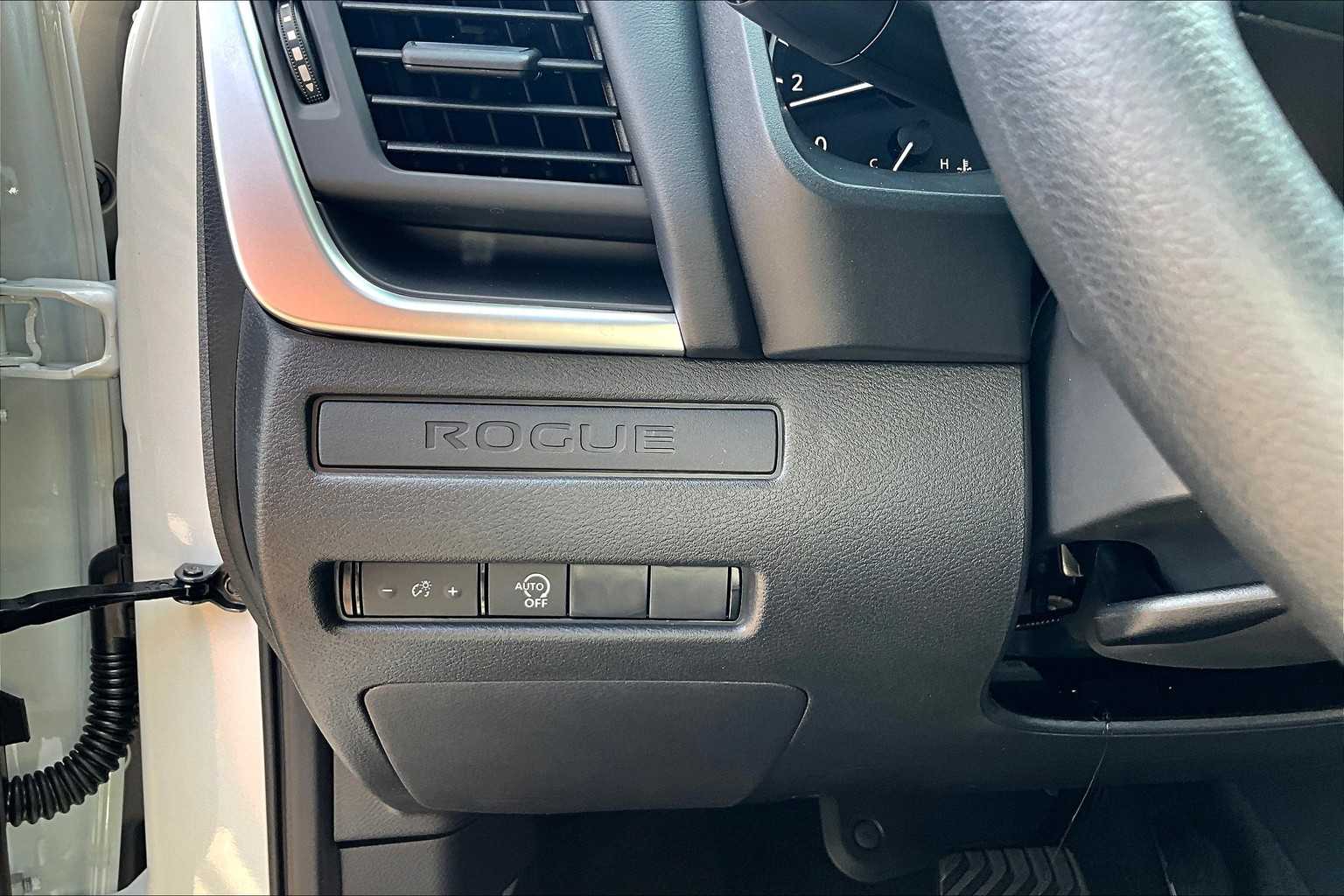 2026 Nissan Rogue S Glacier White at Robbins Nissan