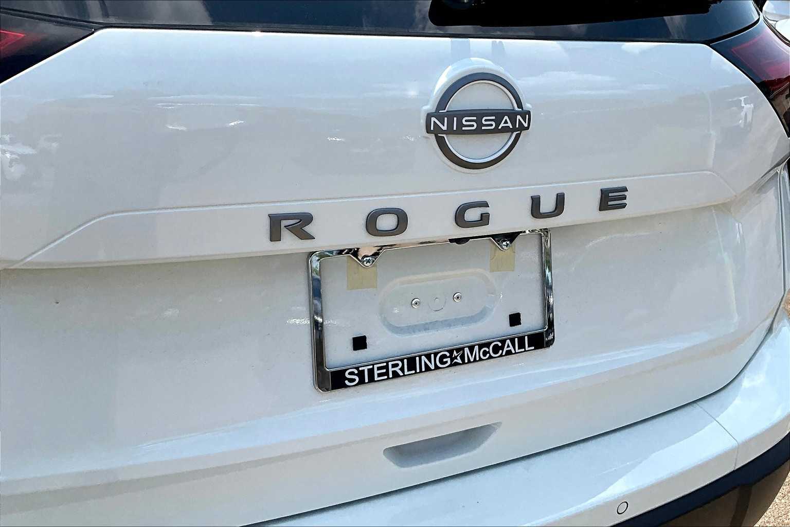2026 Nissan Rogue S Glacier White at Robbins Nissan