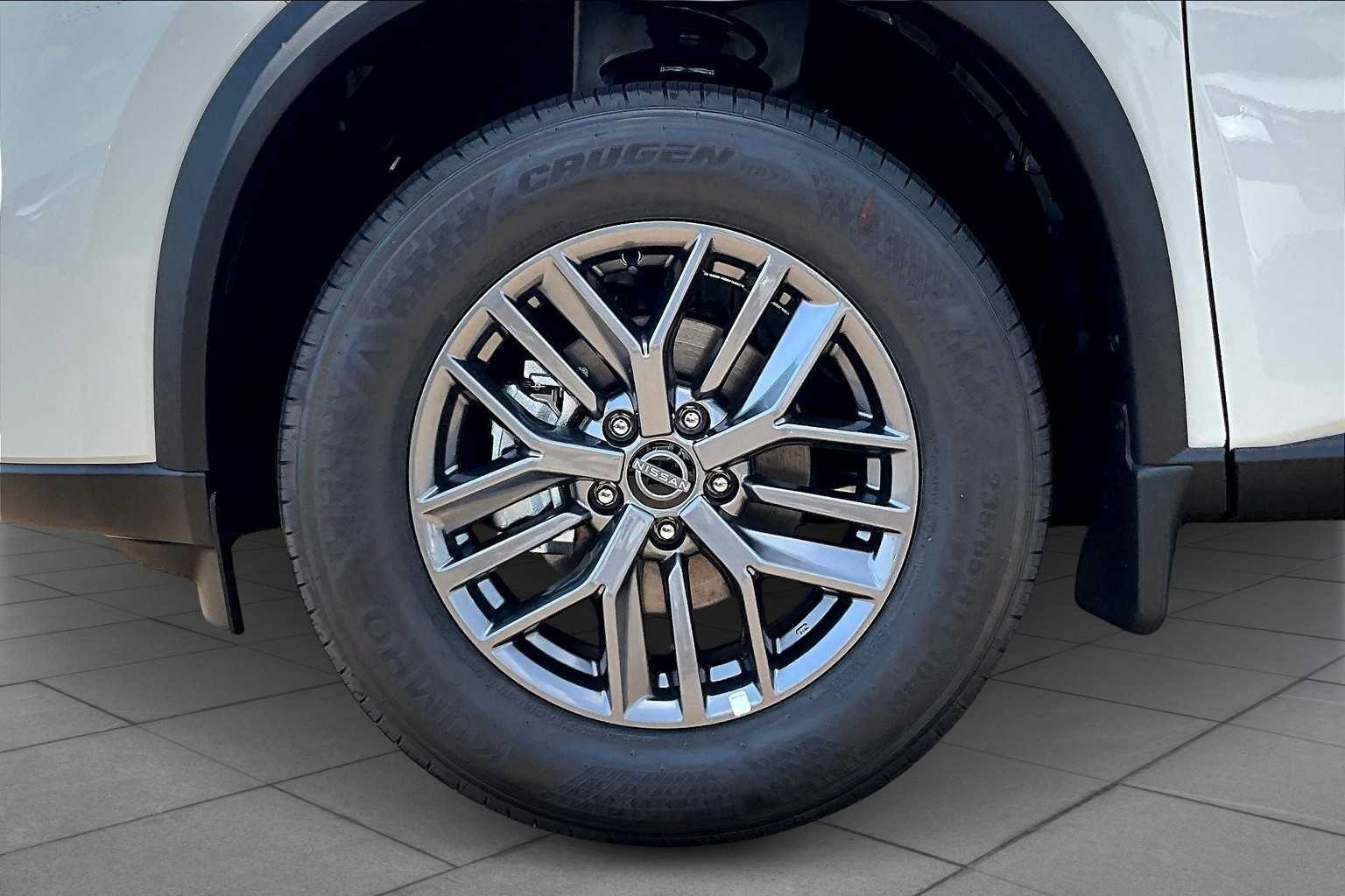 2026 Nissan Rogue S Glacier White at Robbins Nissan