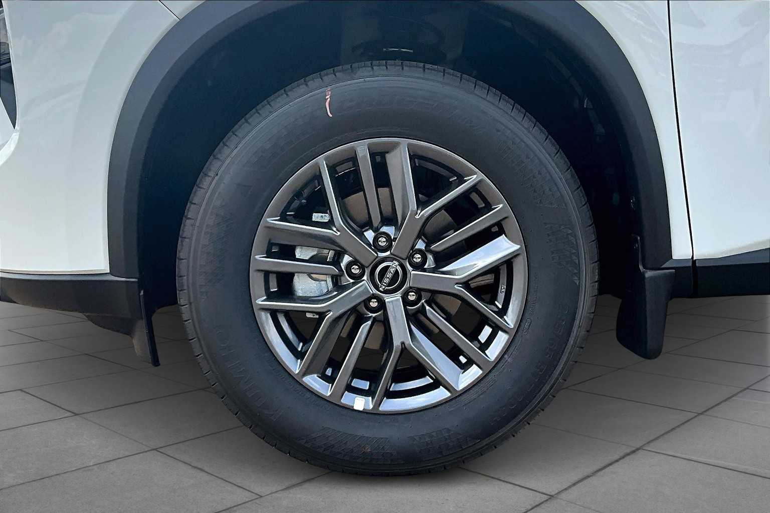 2026 Nissan Rogue S Glacier White at Robbins Nissan