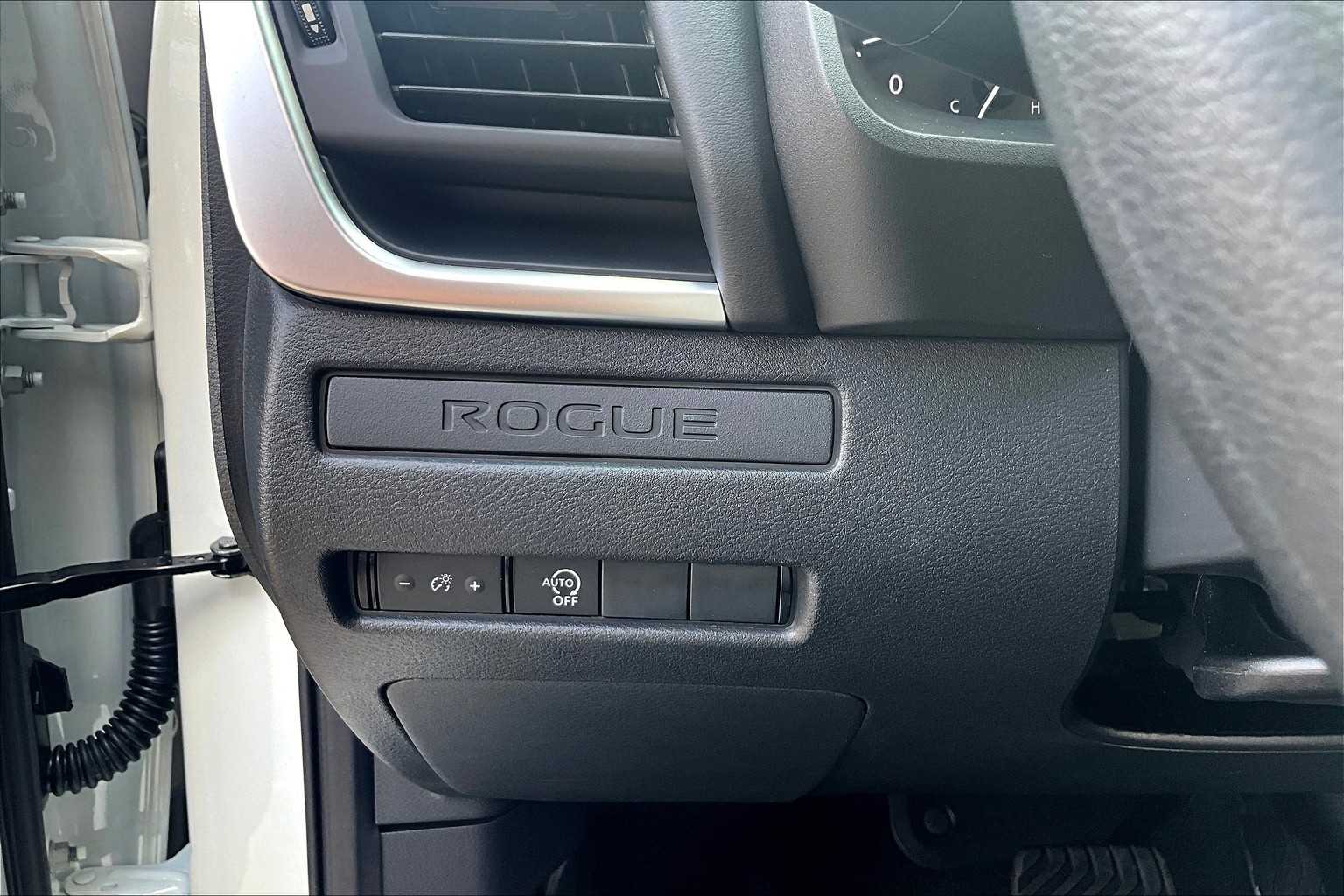 2026 Nissan Rogue S Glacier White at Robbins Nissan