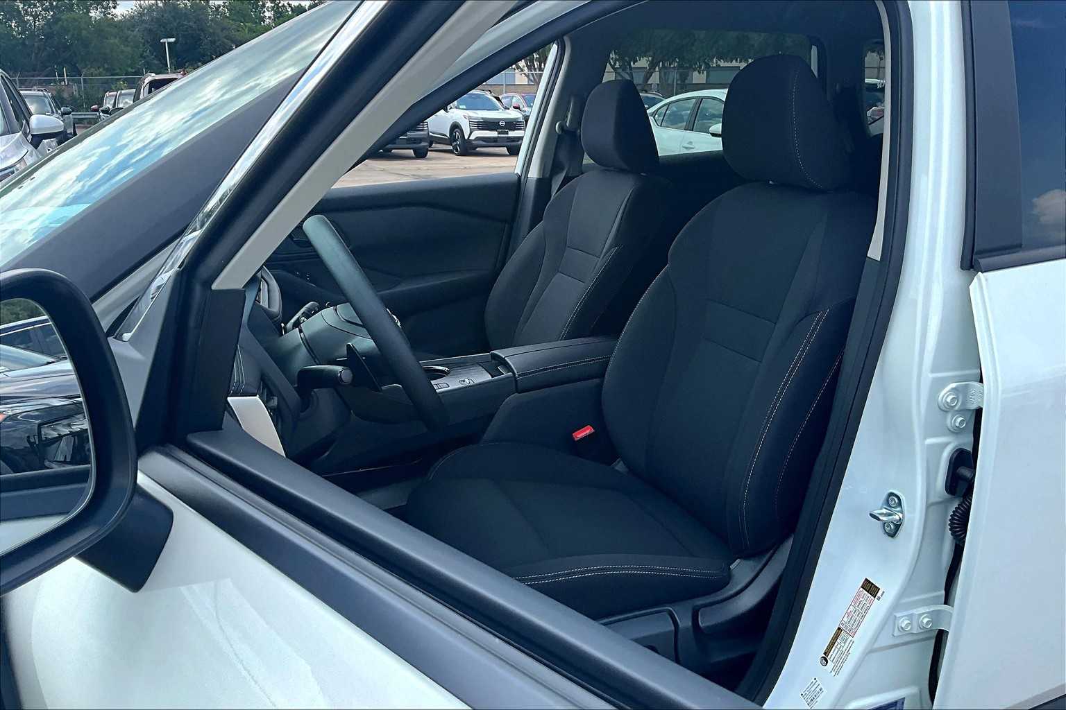 2026 Nissan Rogue S Glacier White at Robbins Nissan