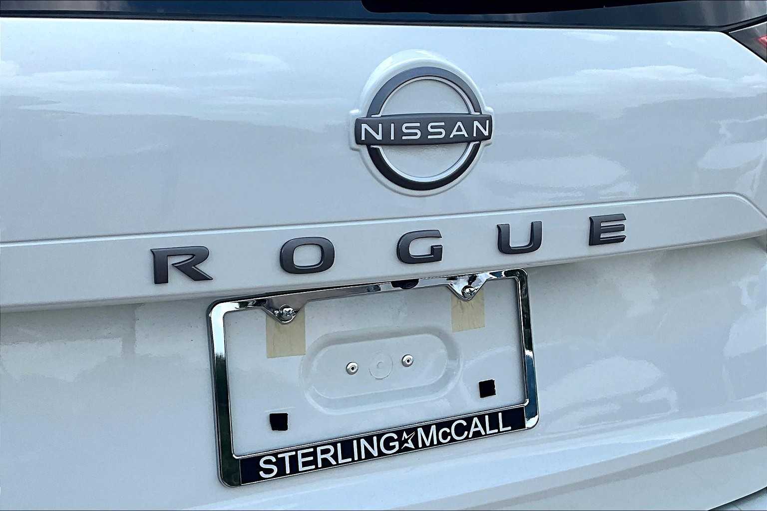 2026 Nissan Rogue S Glacier White at Robbins Nissan
