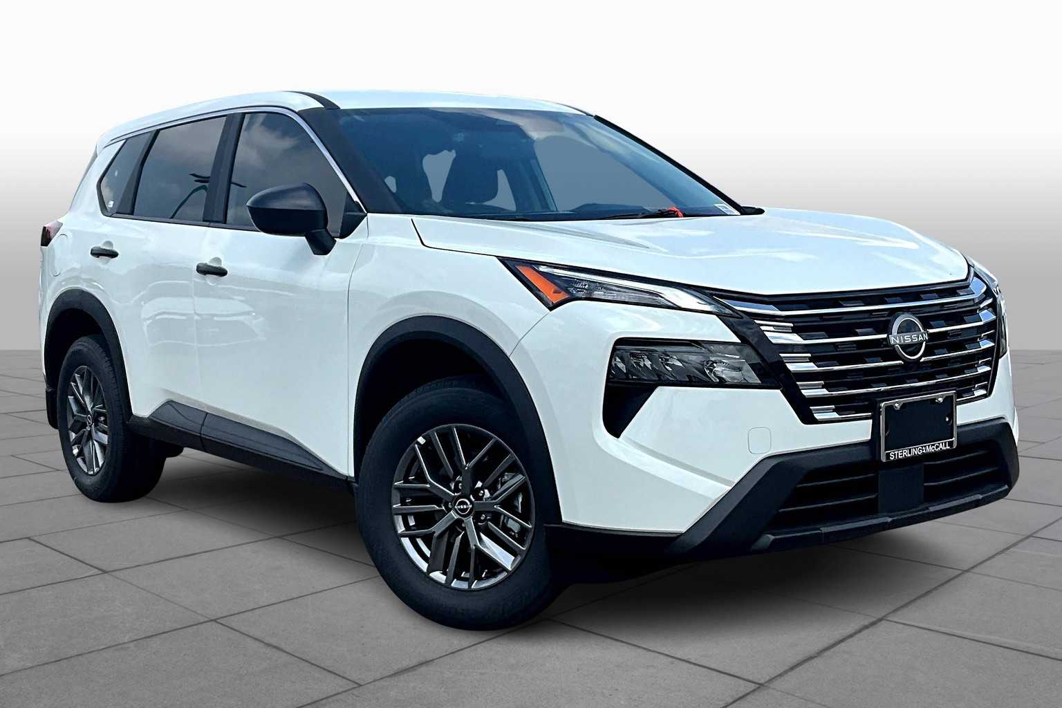 2026 Nissan Rogue S Glacier White at Robbins Nissan