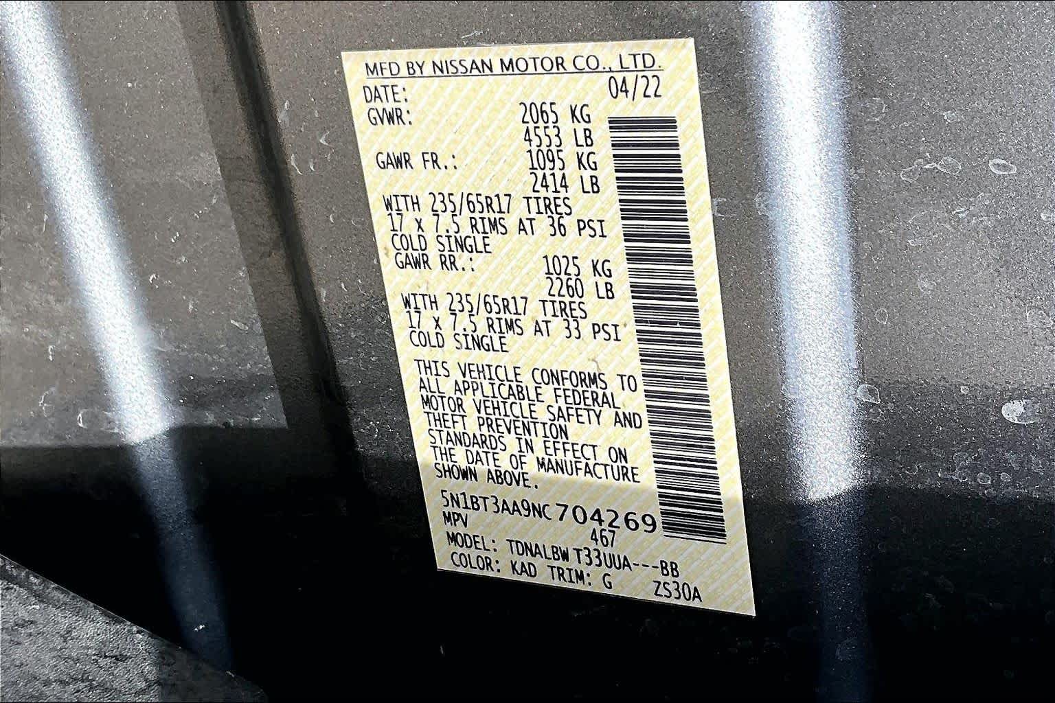 2022 Nissan Rogue S Gun Metallic at Lone Star Chevrolet