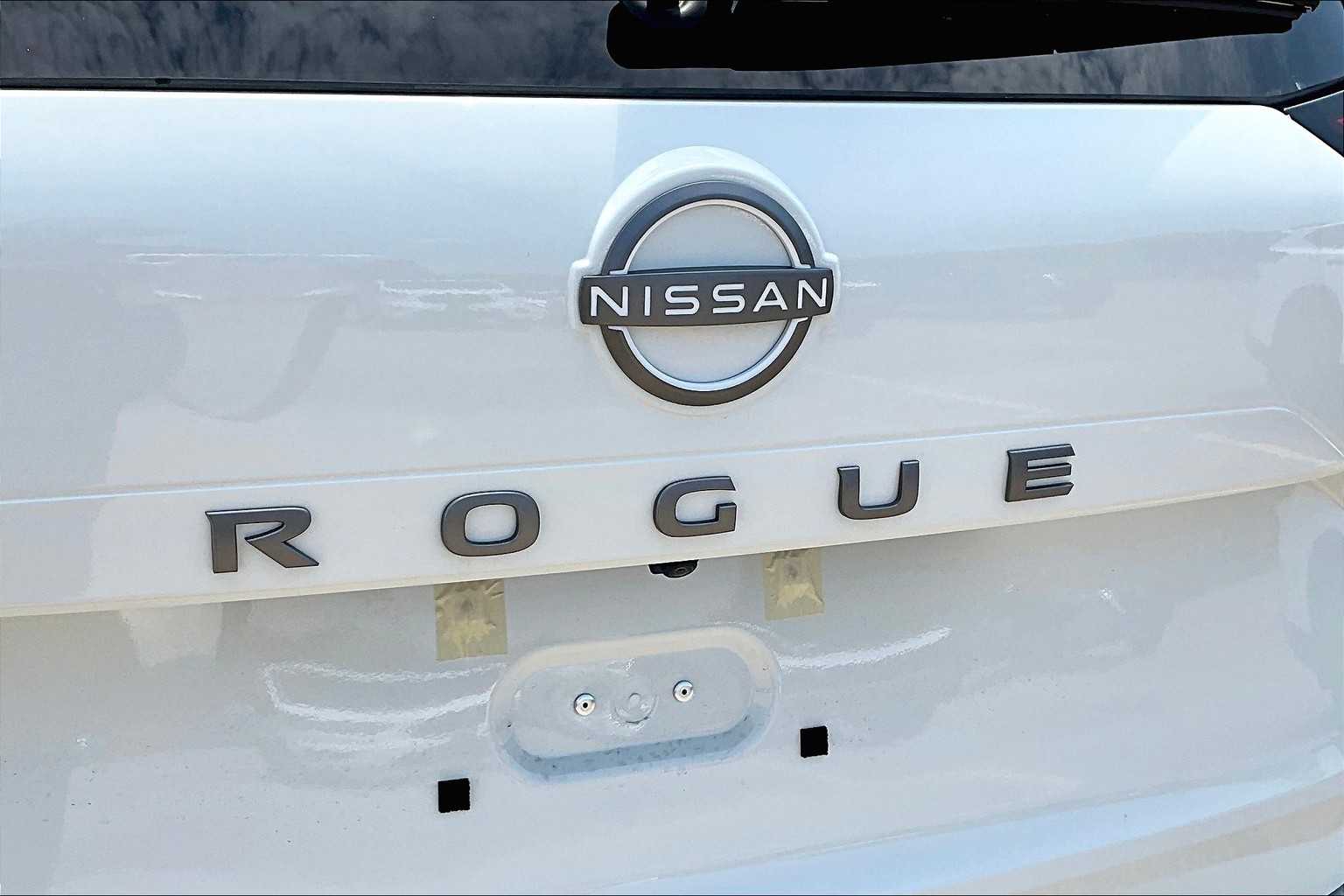 2026 Nissan Rogue S Glacier White at Sterling McCall Nissan