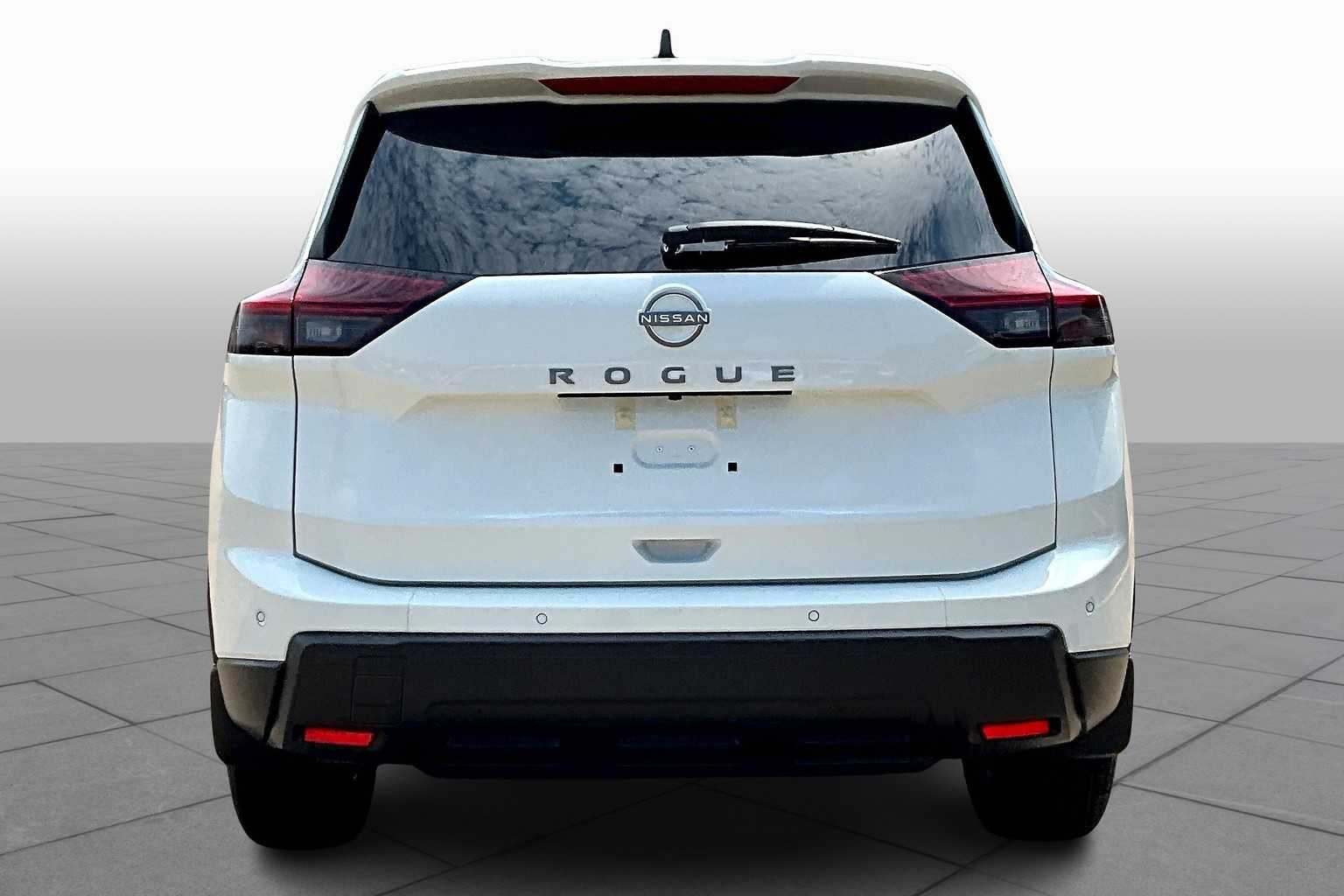 2026 Nissan Rogue S Glacier White at Sterling McCall Nissan