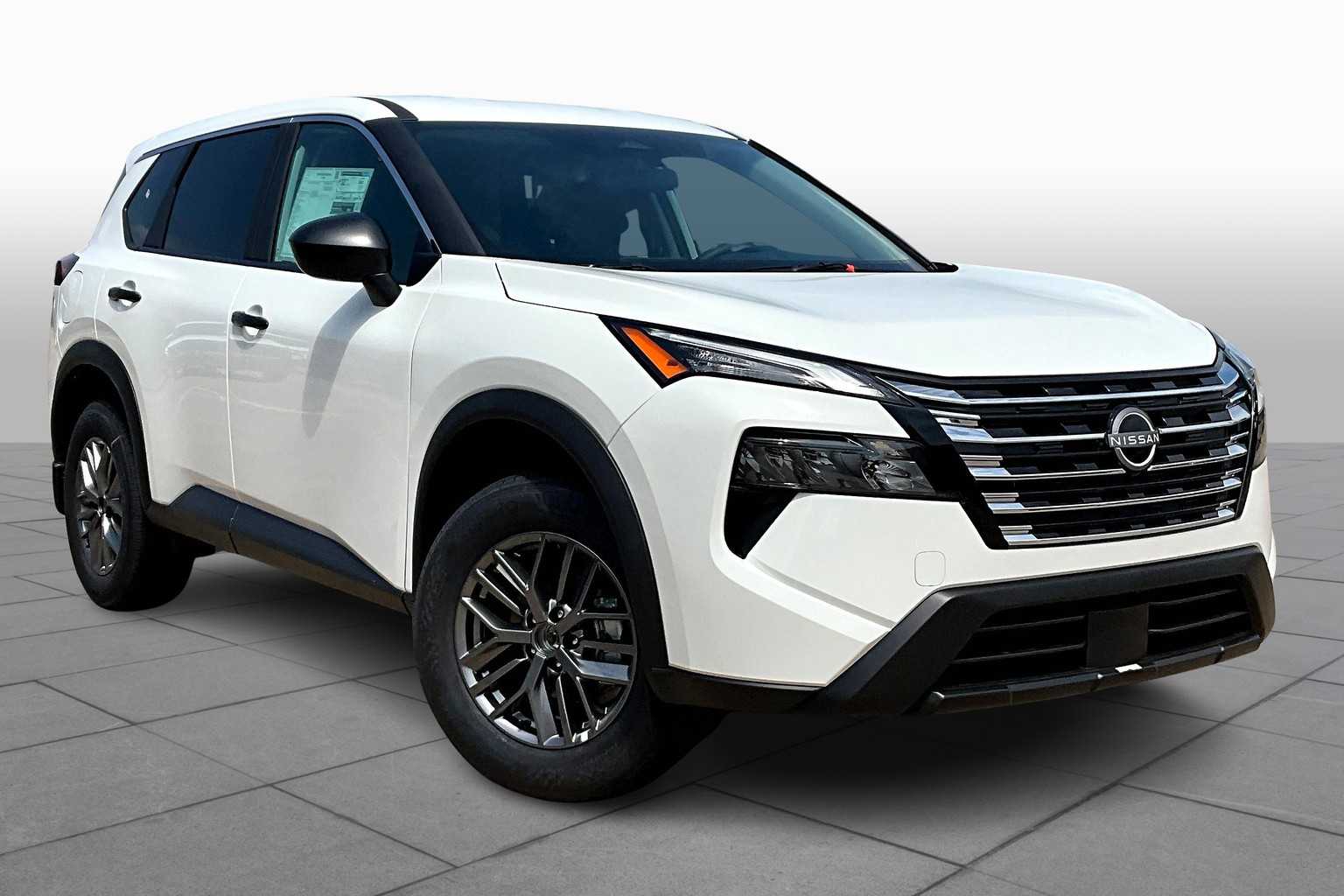 2026 Nissan Rogue S Glacier White at Sterling McCall Nissan