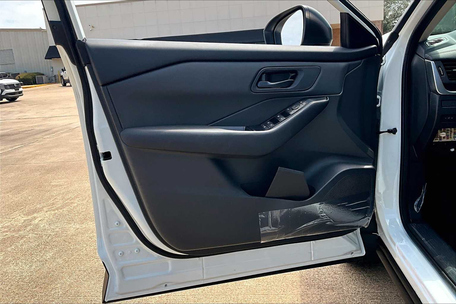 2026 Nissan Rogue S Glacier White at Sterling McCall Nissan