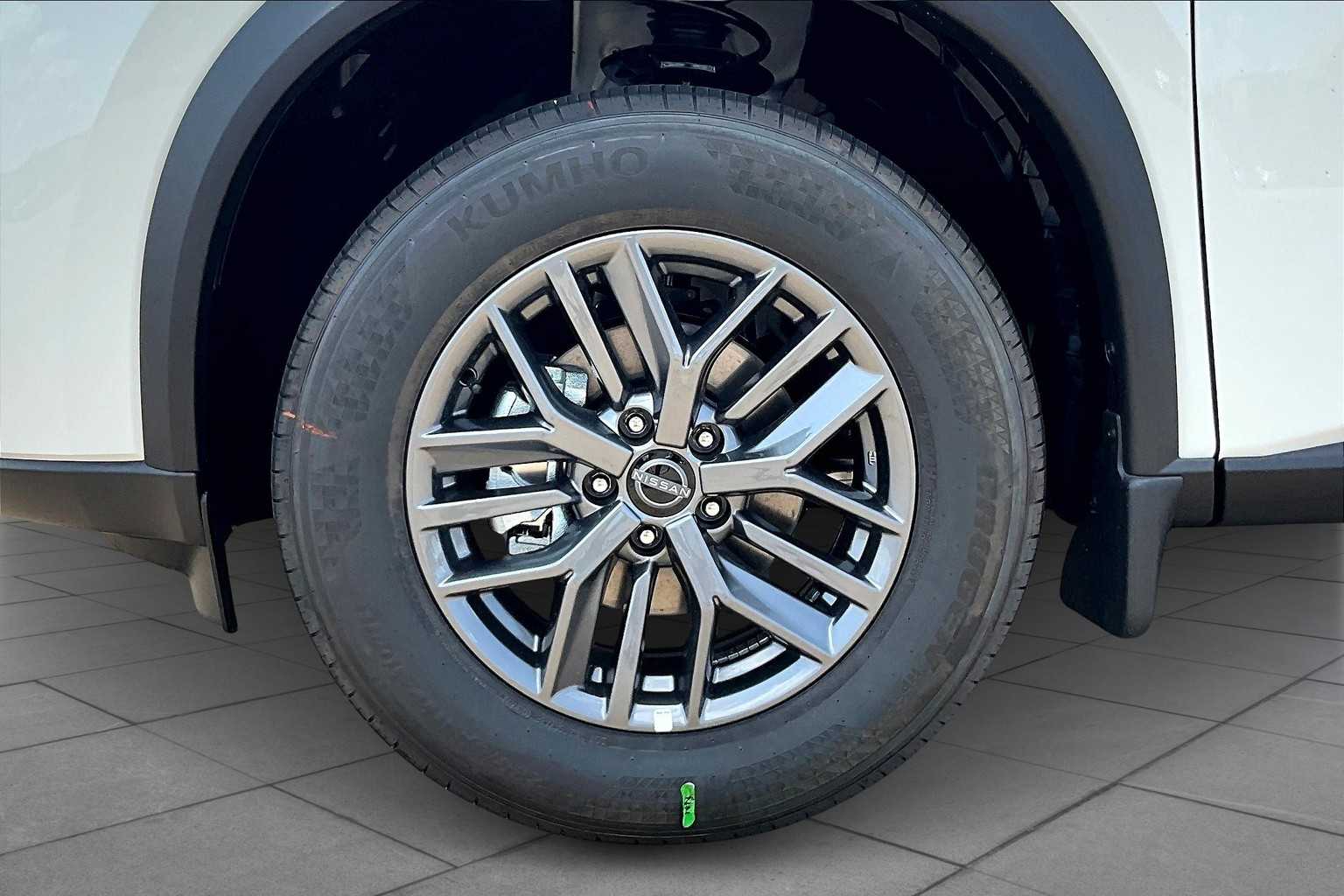 2026 Nissan Rogue S Glacier White at Sterling McCall Nissan